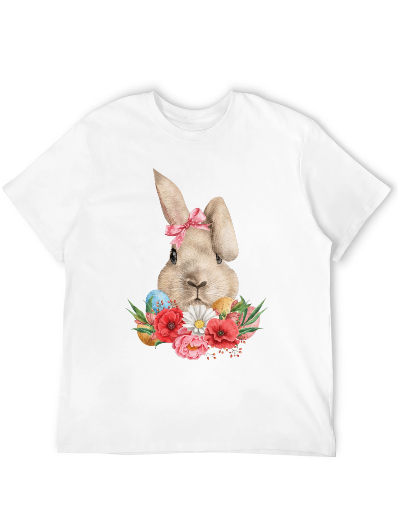 Easter Bunny Floral T-Shirt