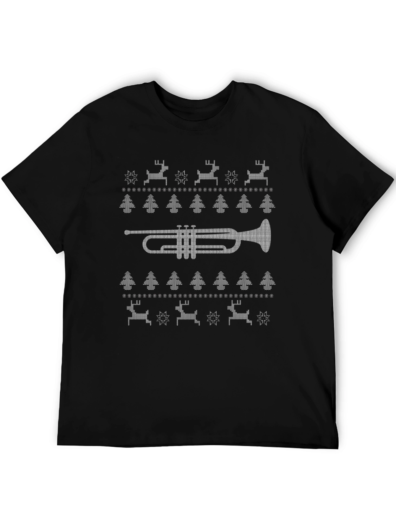 Ugly Christmas Trumpet T-Shirt