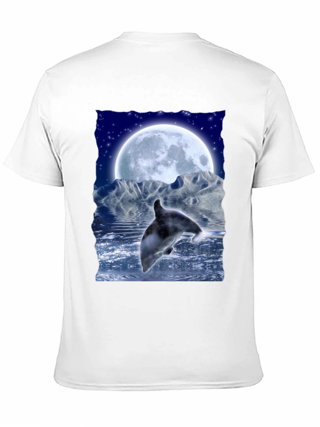 Dolphin Moon Graphic Tee