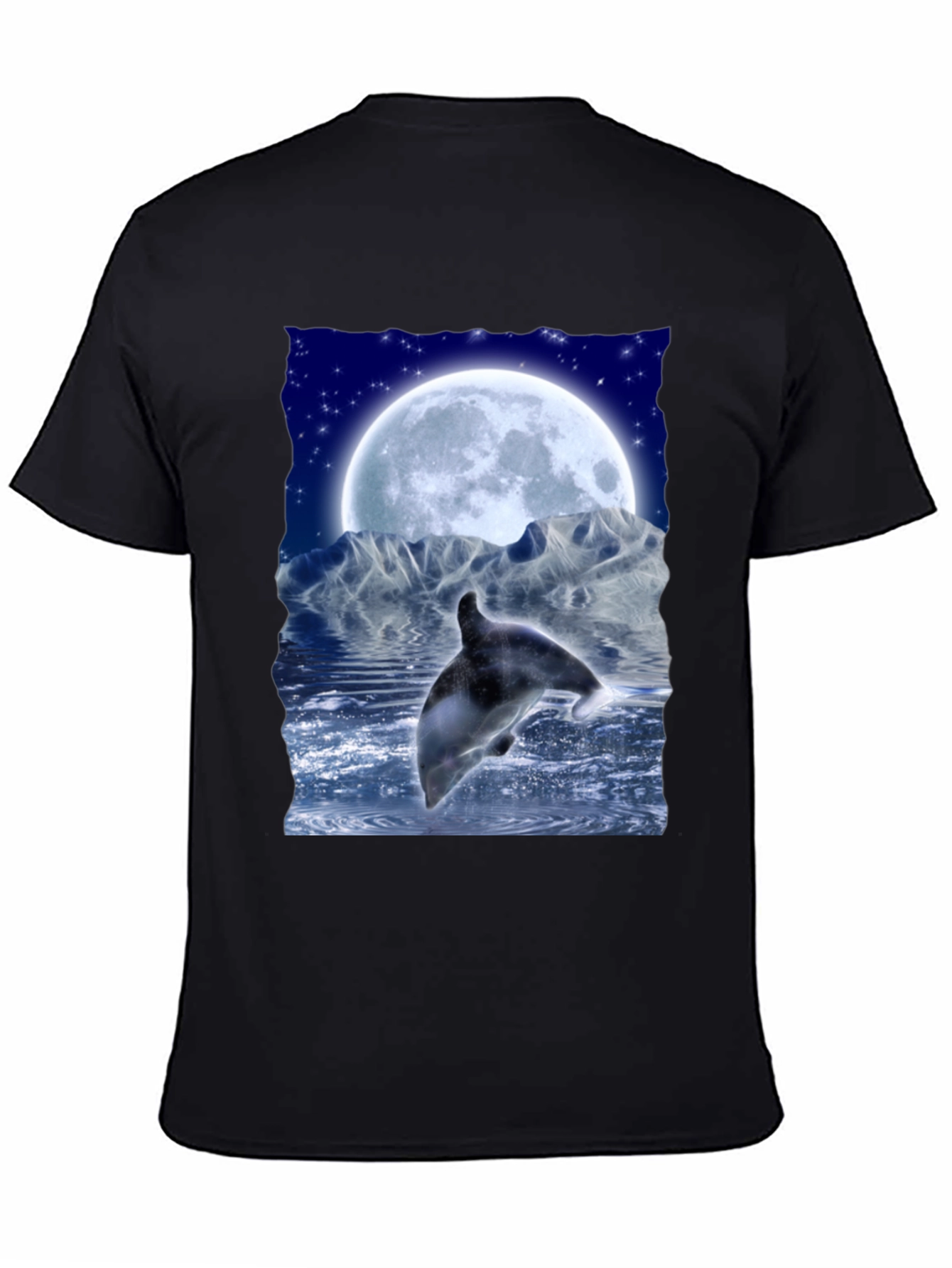Dolphin Moon Graphic Tee