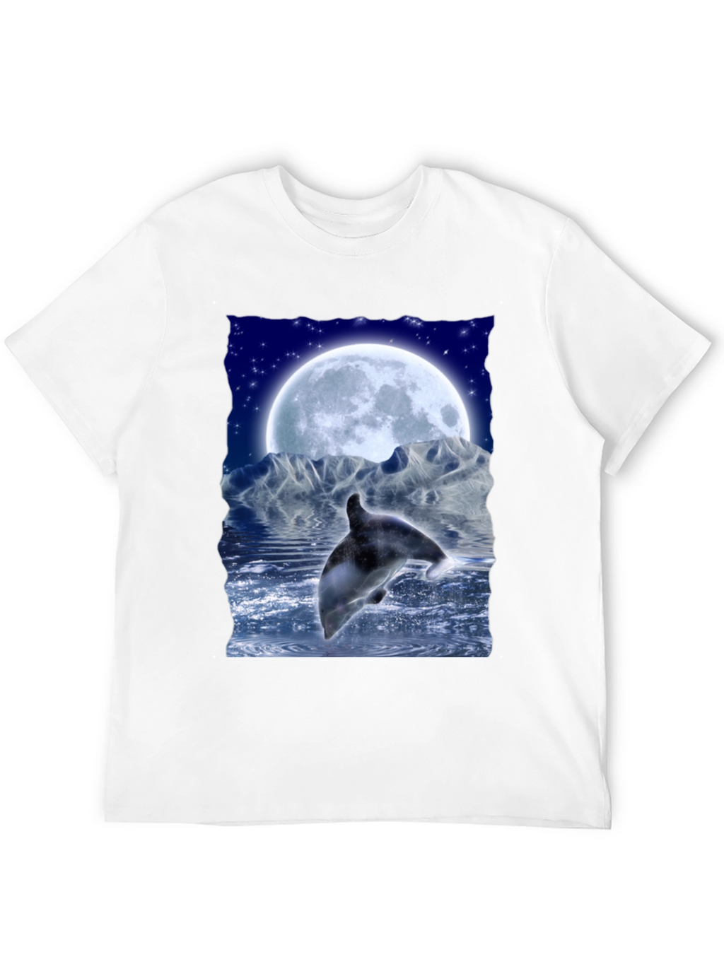 Dolphin Moon Graphic Tee