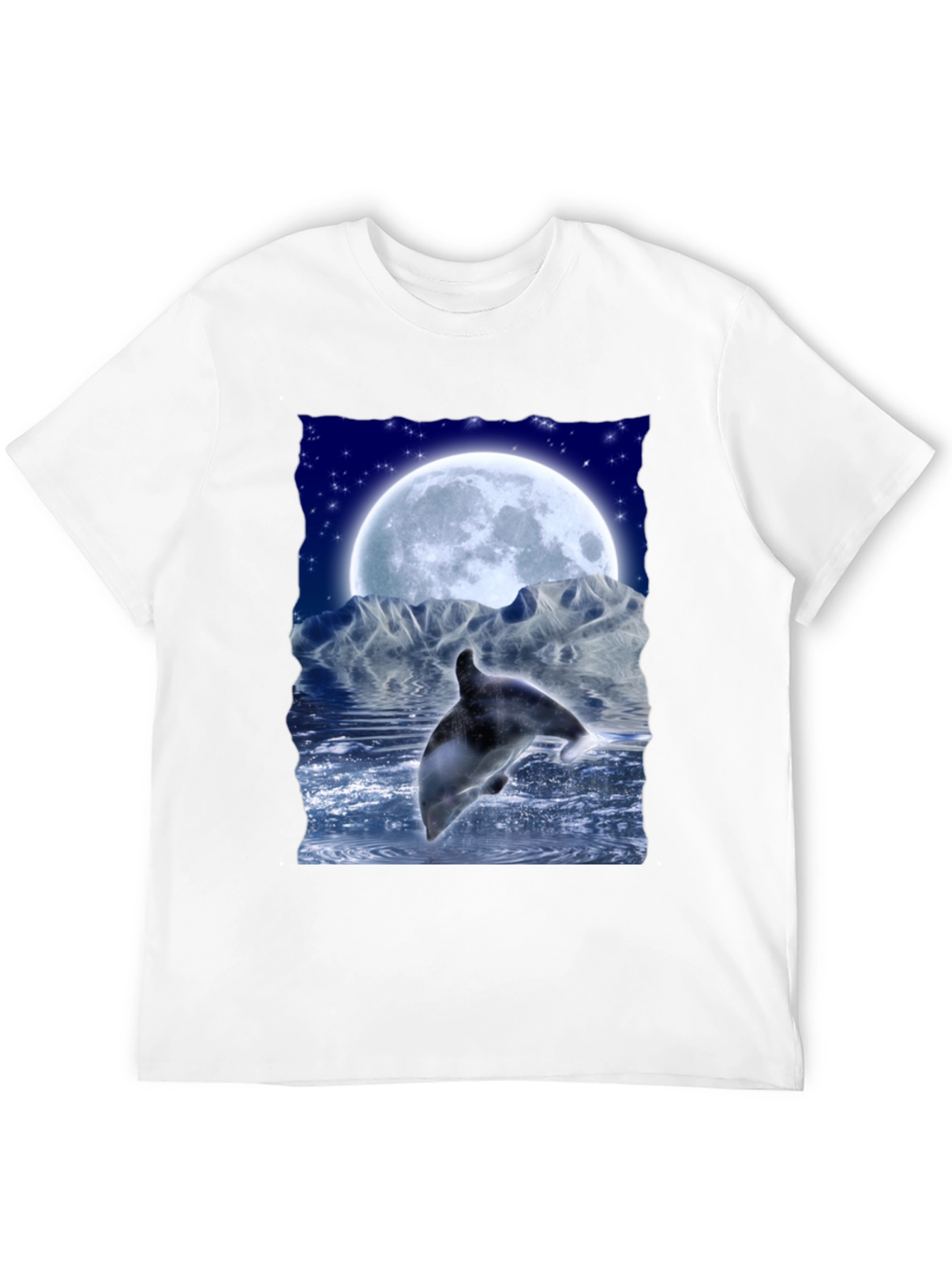Dolphin Moon Graphic Tee