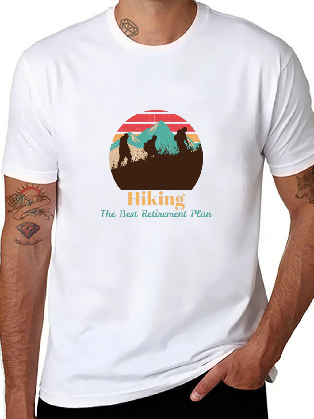 Hiking Retirement Plan T-Shirt