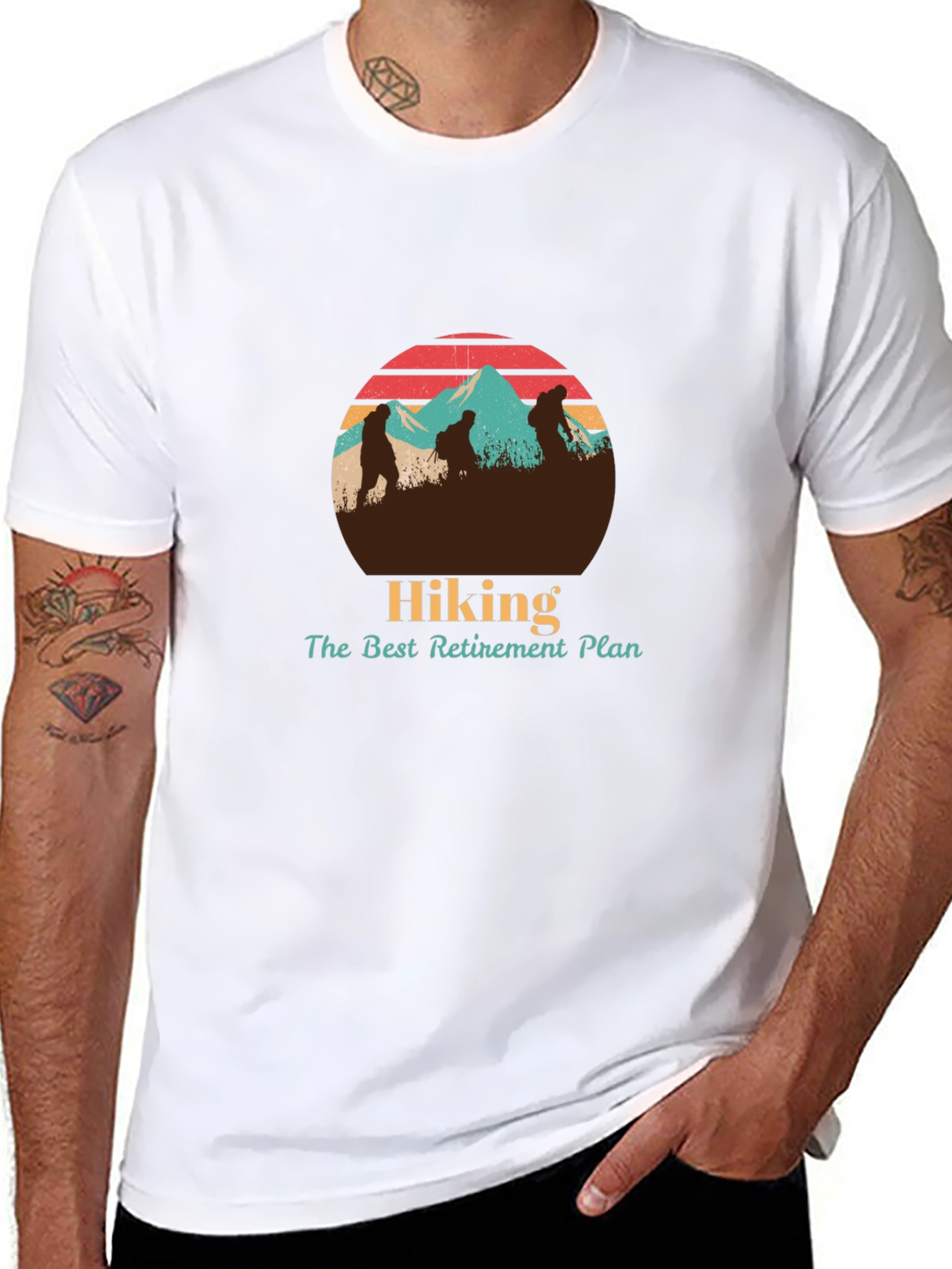 Hiking Retirement Plan T-Shirt