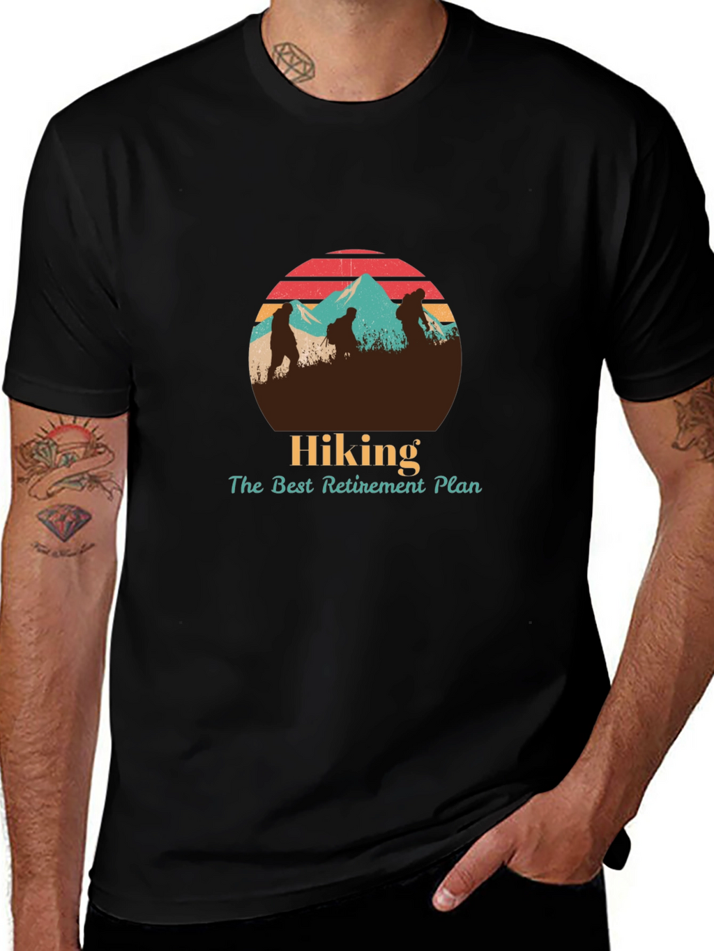Hiking Retirement Plan T-Shirt