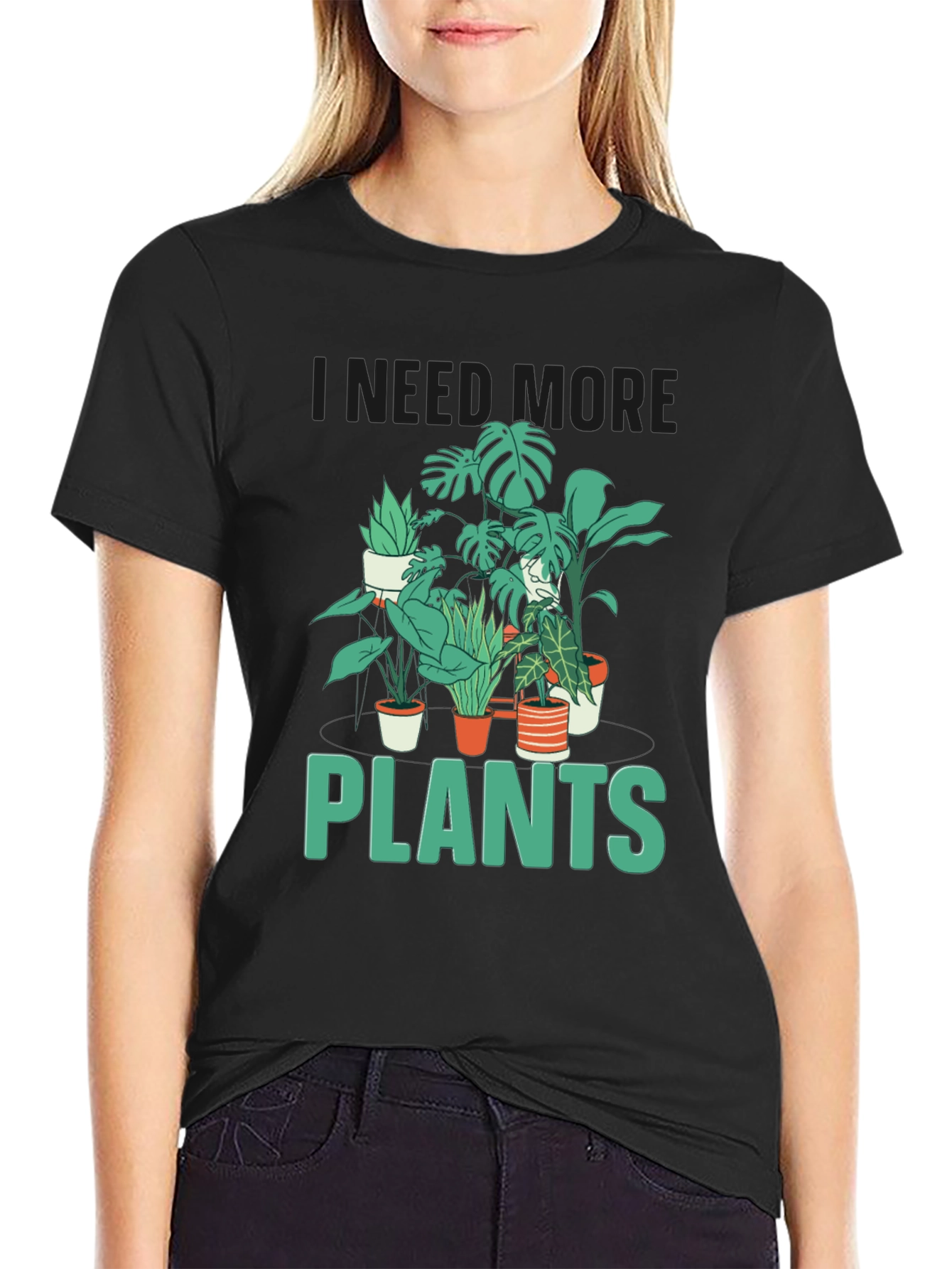 I Need More Plants Graphic Tee - Stylish & Comfy
