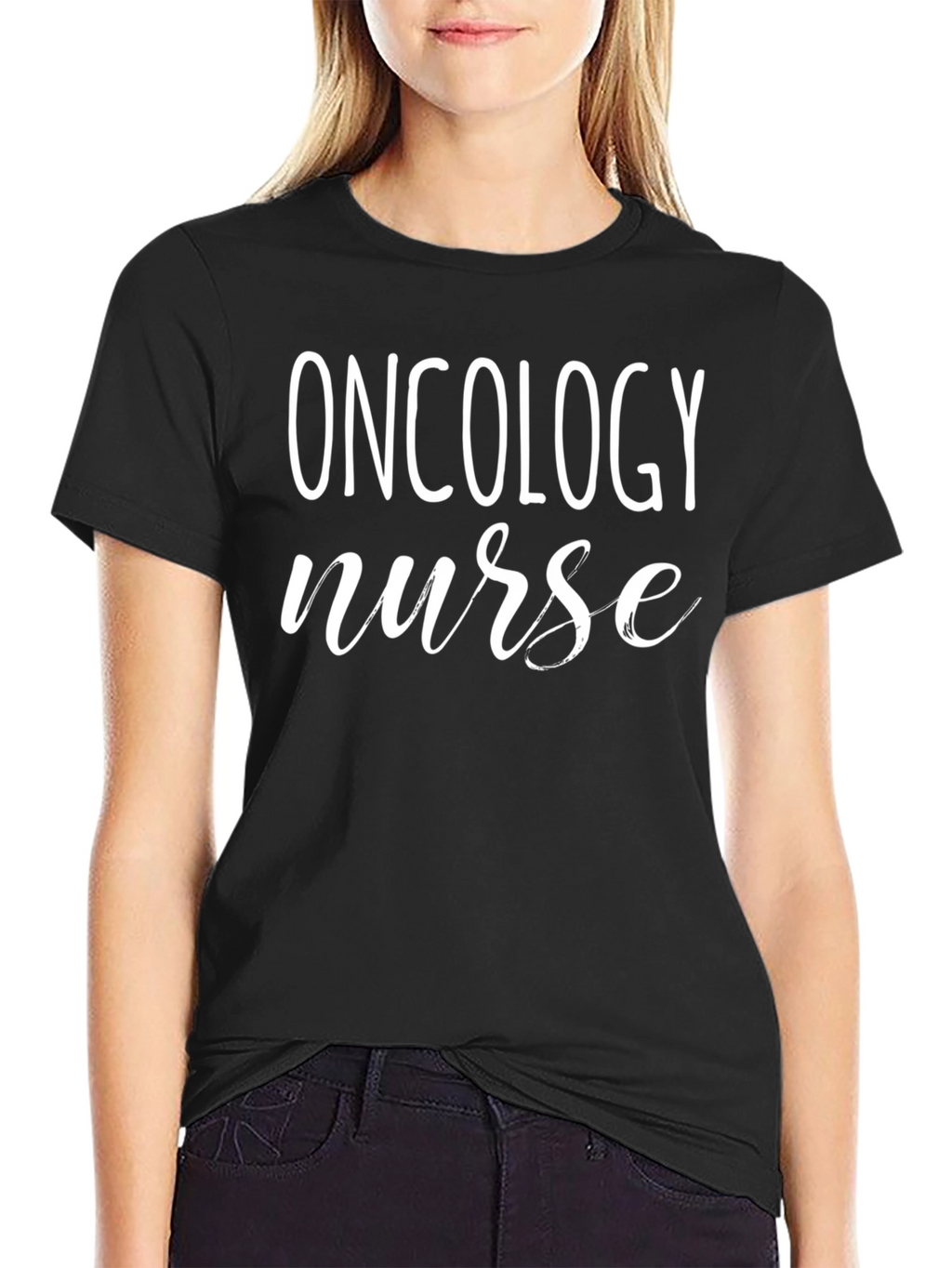 Oncology Nurse T-Shirt - Black Unisex