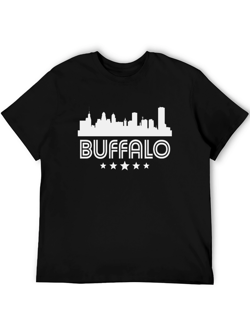 Buffalo Skyline Graphic Tee - Black T-Shirt
