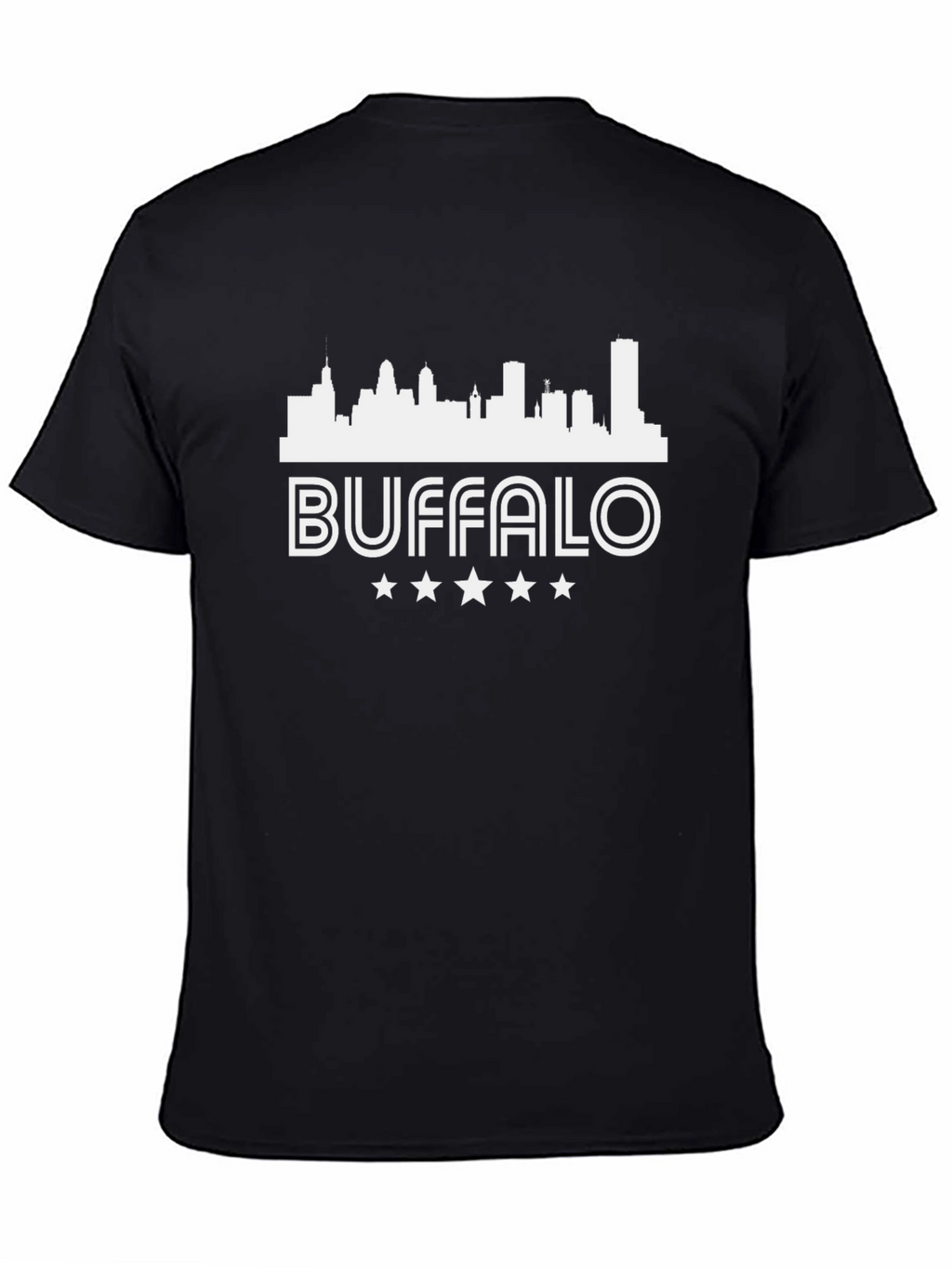 Buffalo Skyline Graphic Tee - Black T-Shirt