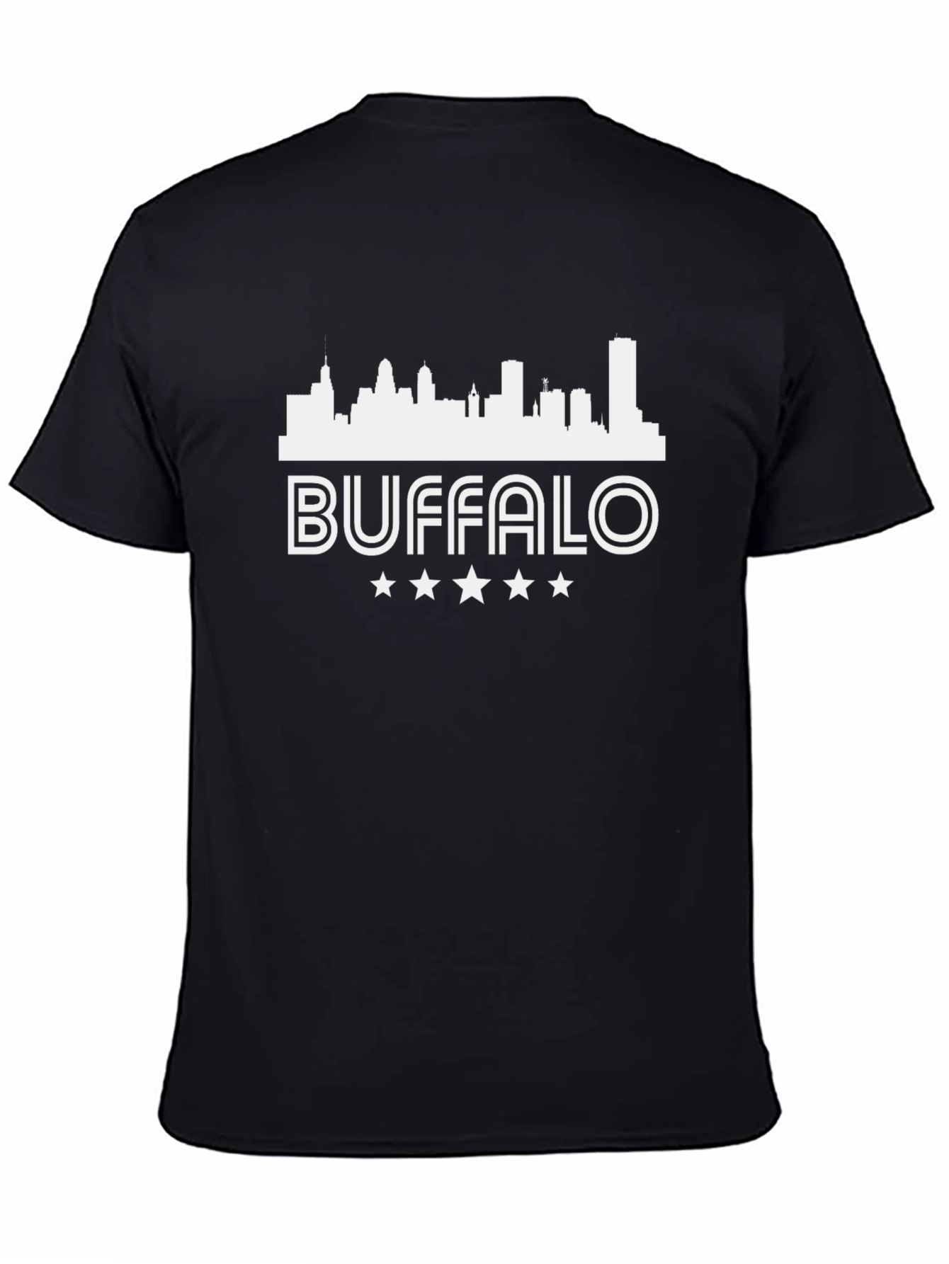 Buffalo Skyline Graphic Tee - Black T-Shirt