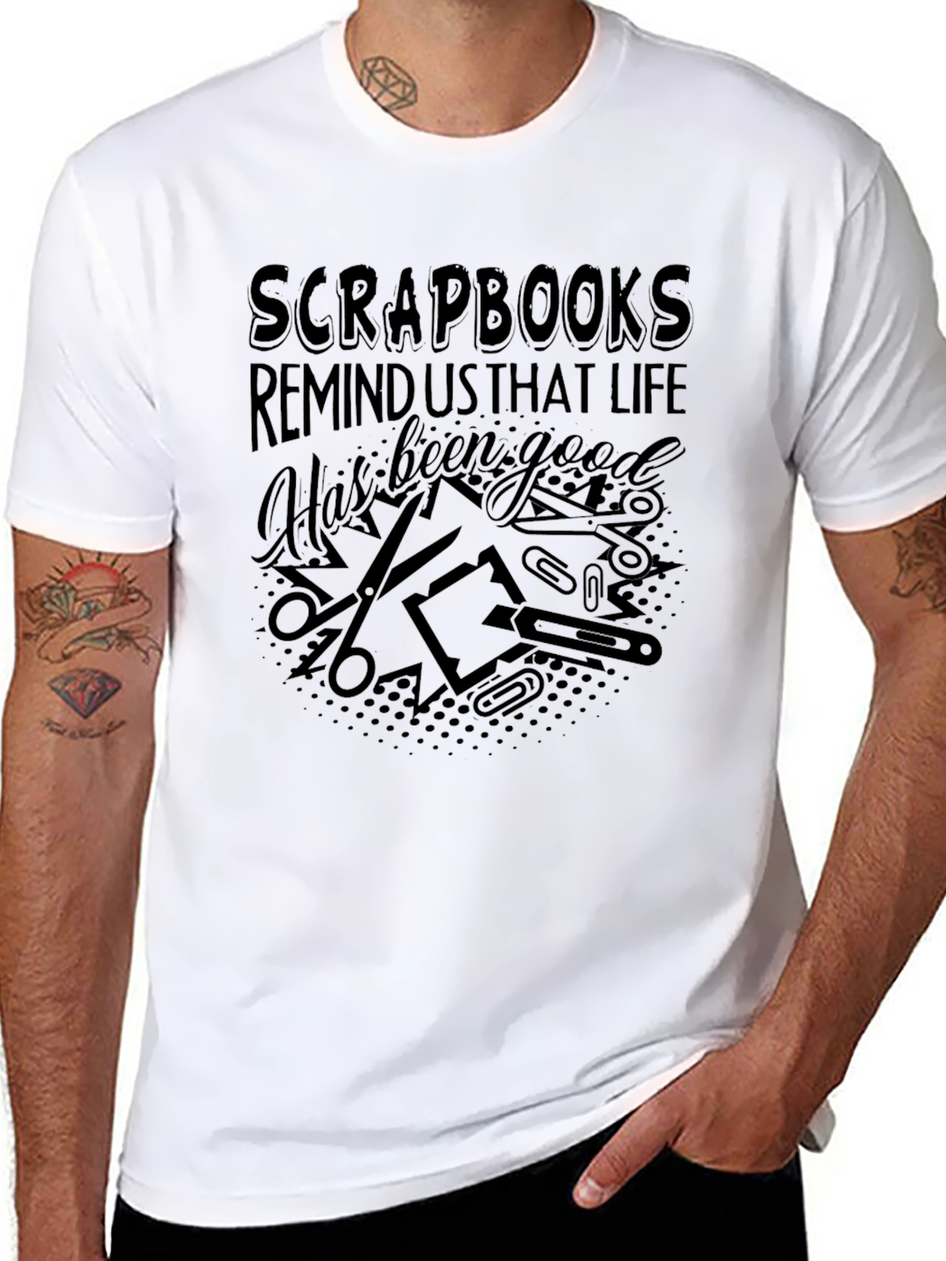 Scrapbooking Life is Good T-Shirt