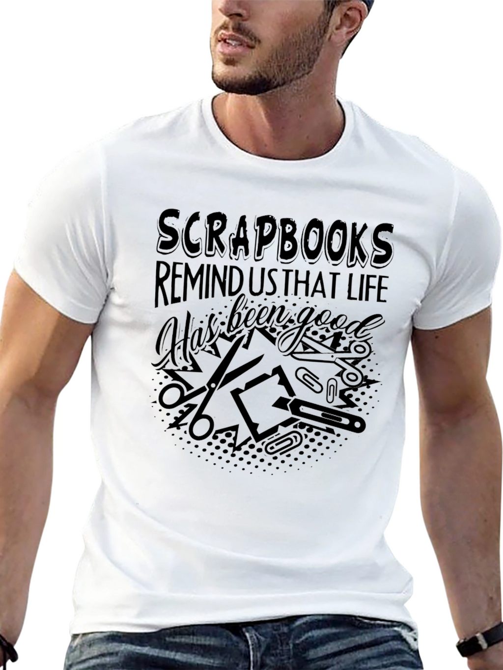 Scrapbooking Life is Good T-Shirt