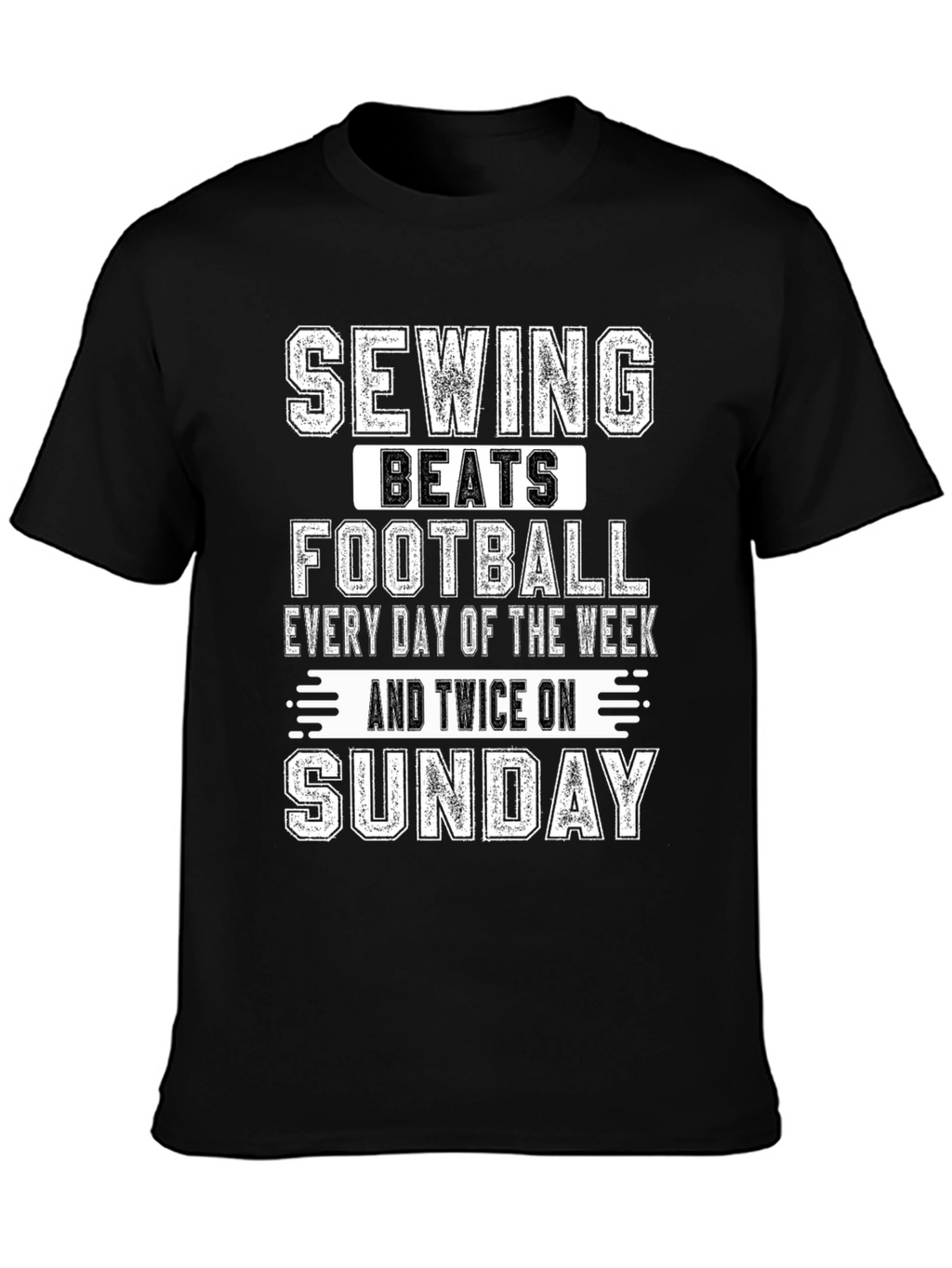 Sewing Beats Football T-Shirt - Sunday Special!