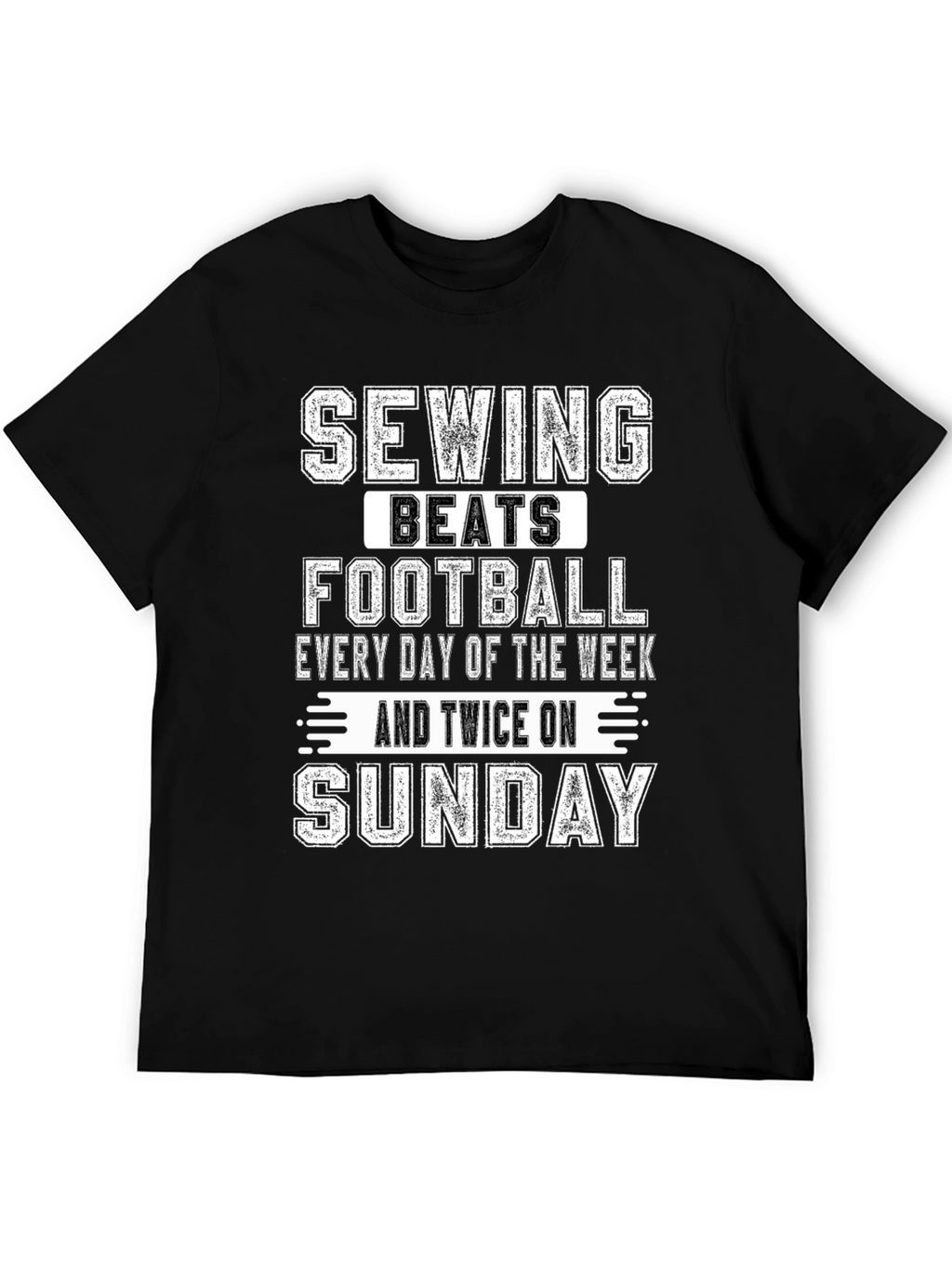 Sewing Beats Football T-Shirt - Sunday Special!