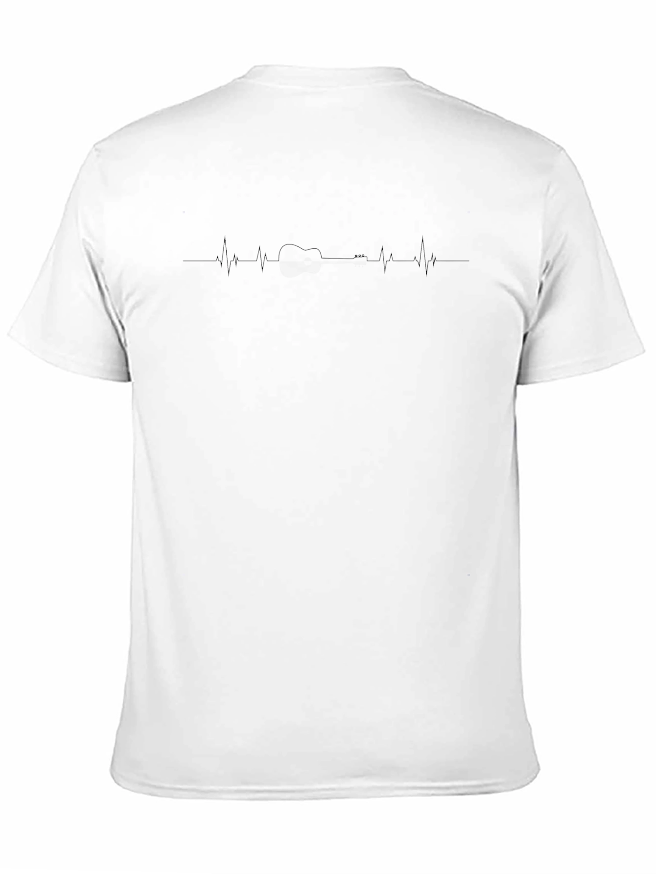 Heartbeat Guitar T-Shirt - Musicians Style