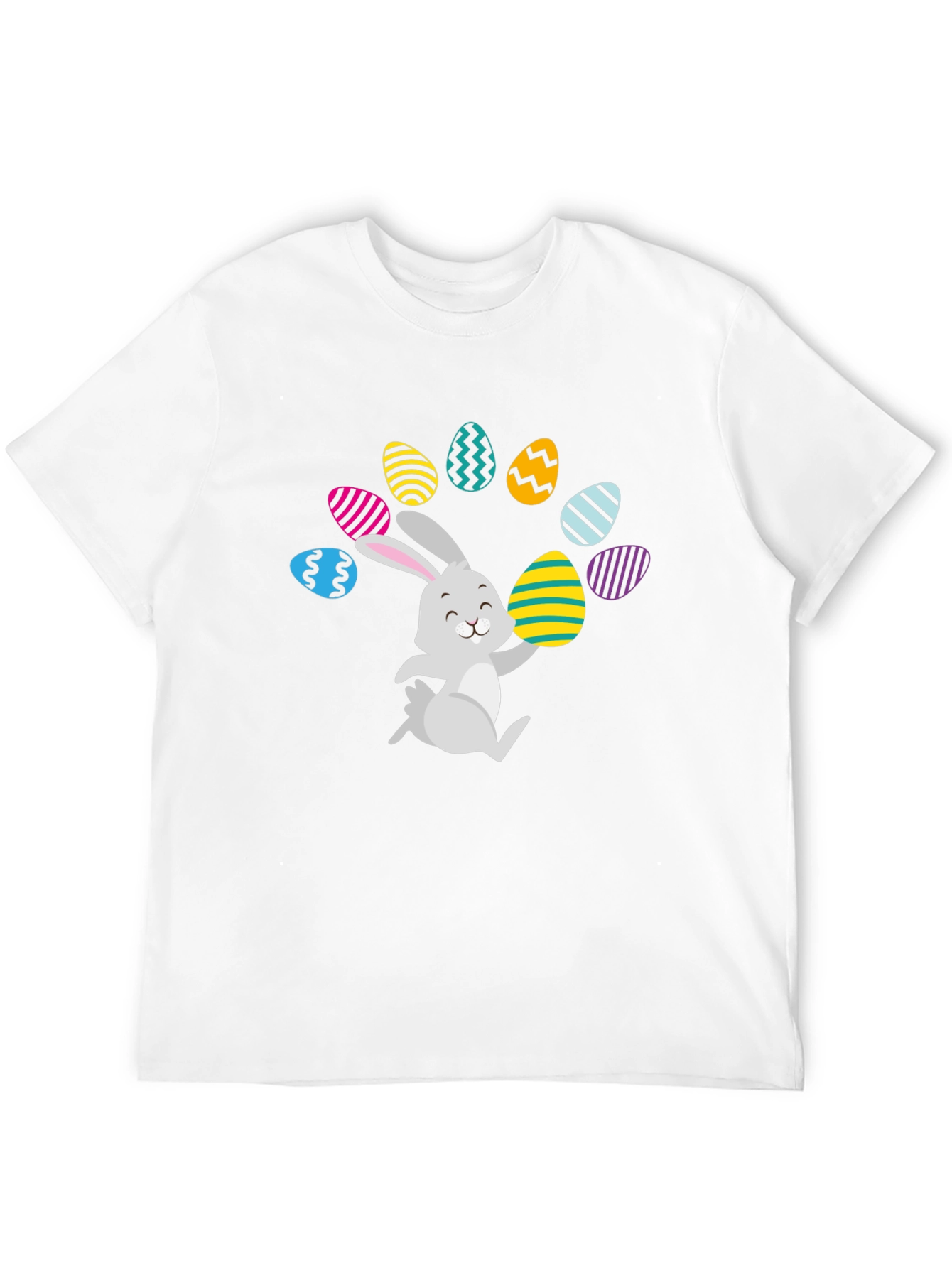 Easter Bunny & Eggs Graphic Tee