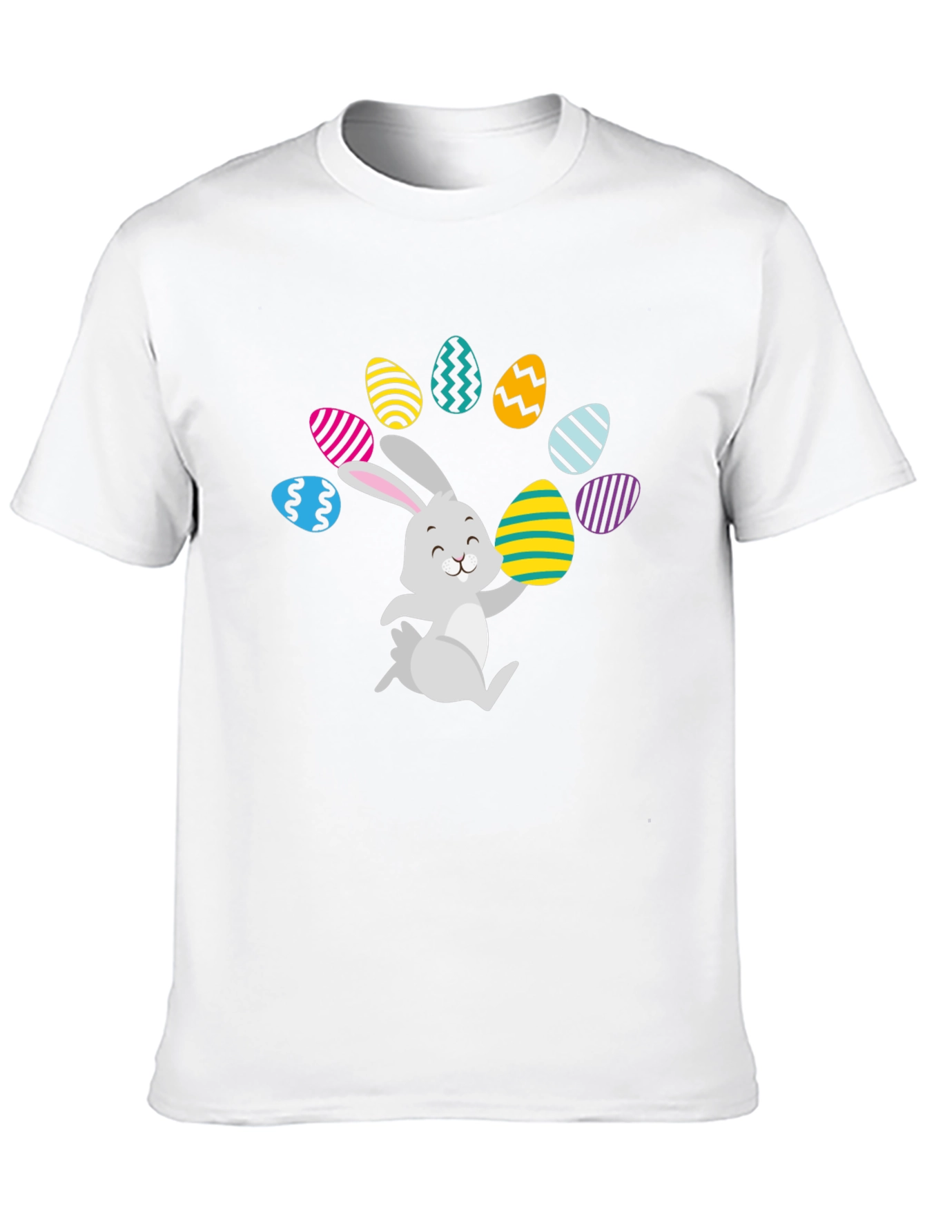 Easter Bunny & Eggs Graphic Tee