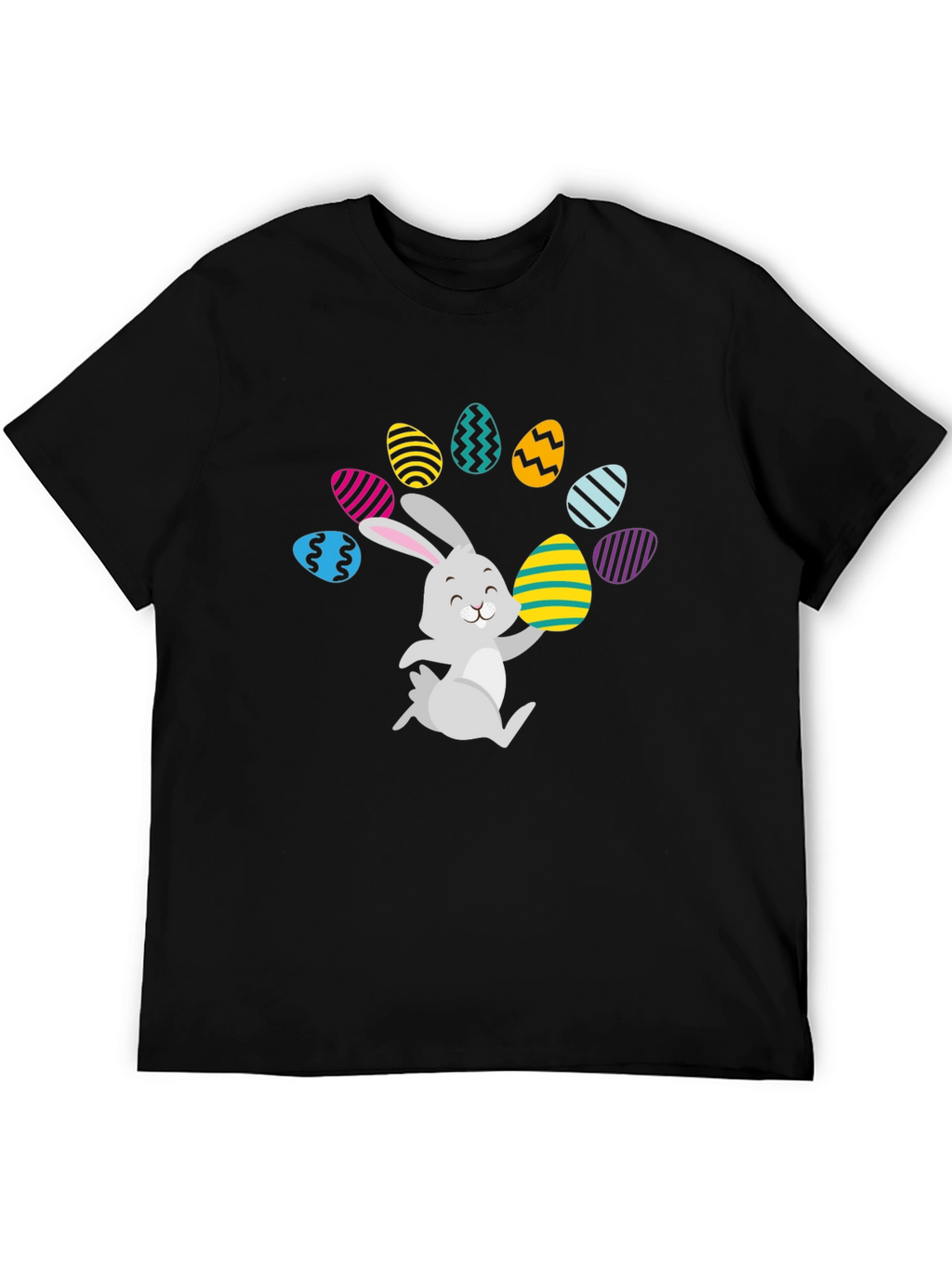 Easter Bunny & Eggs Graphic Tee