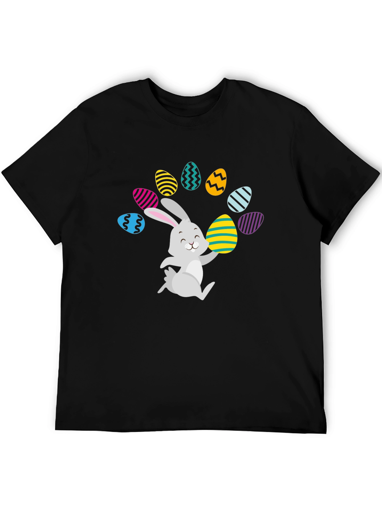 Easter Bunny & Eggs Graphic Tee
