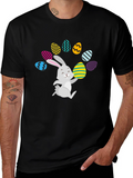 Easter Bunny & Eggs Graphic Tee