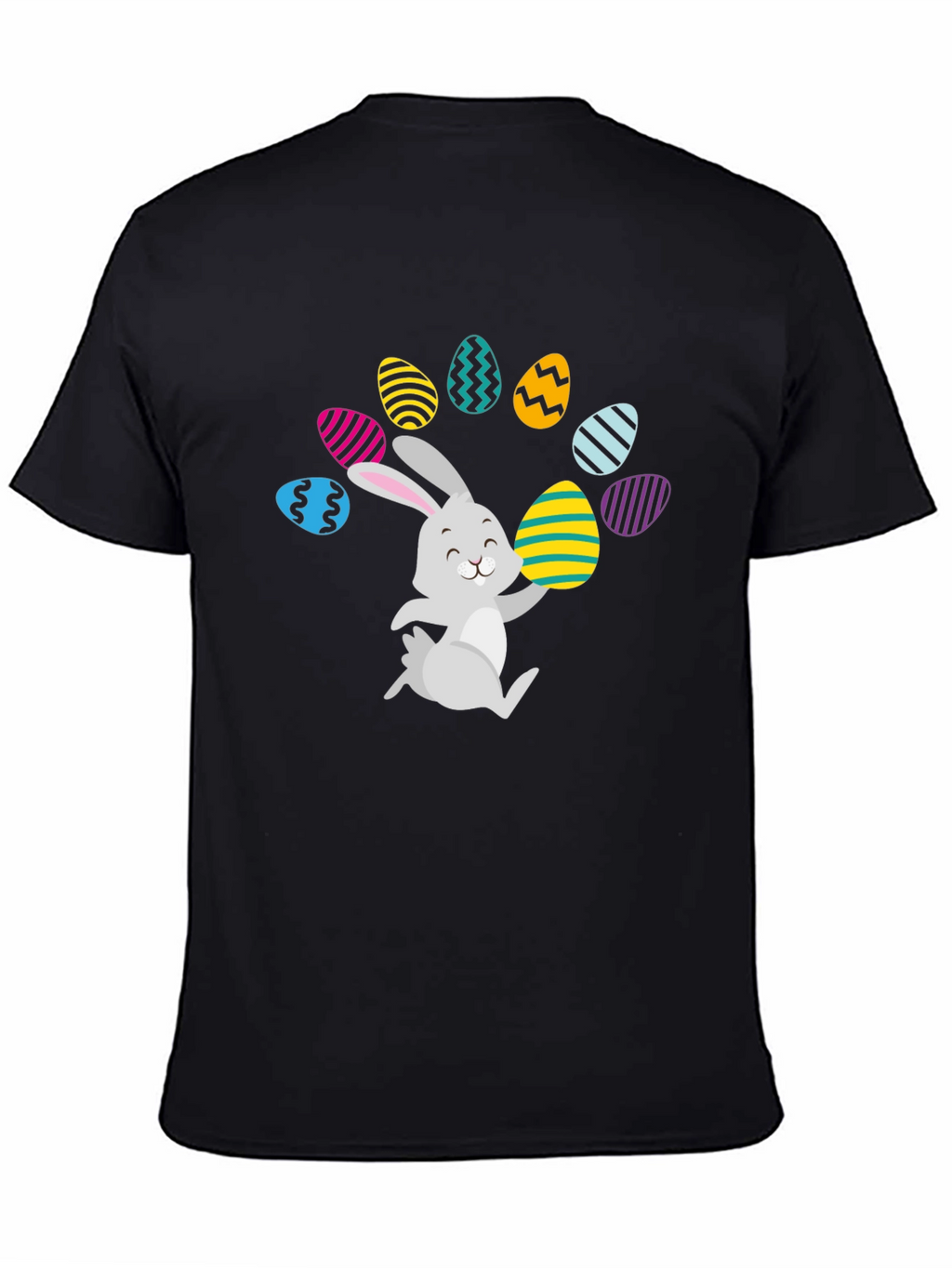 Easter Bunny & Eggs Graphic Tee