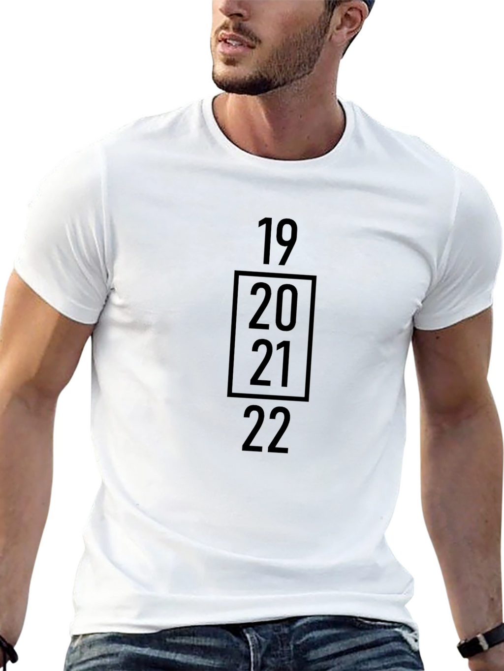 Retro Year Stack T-Shirt