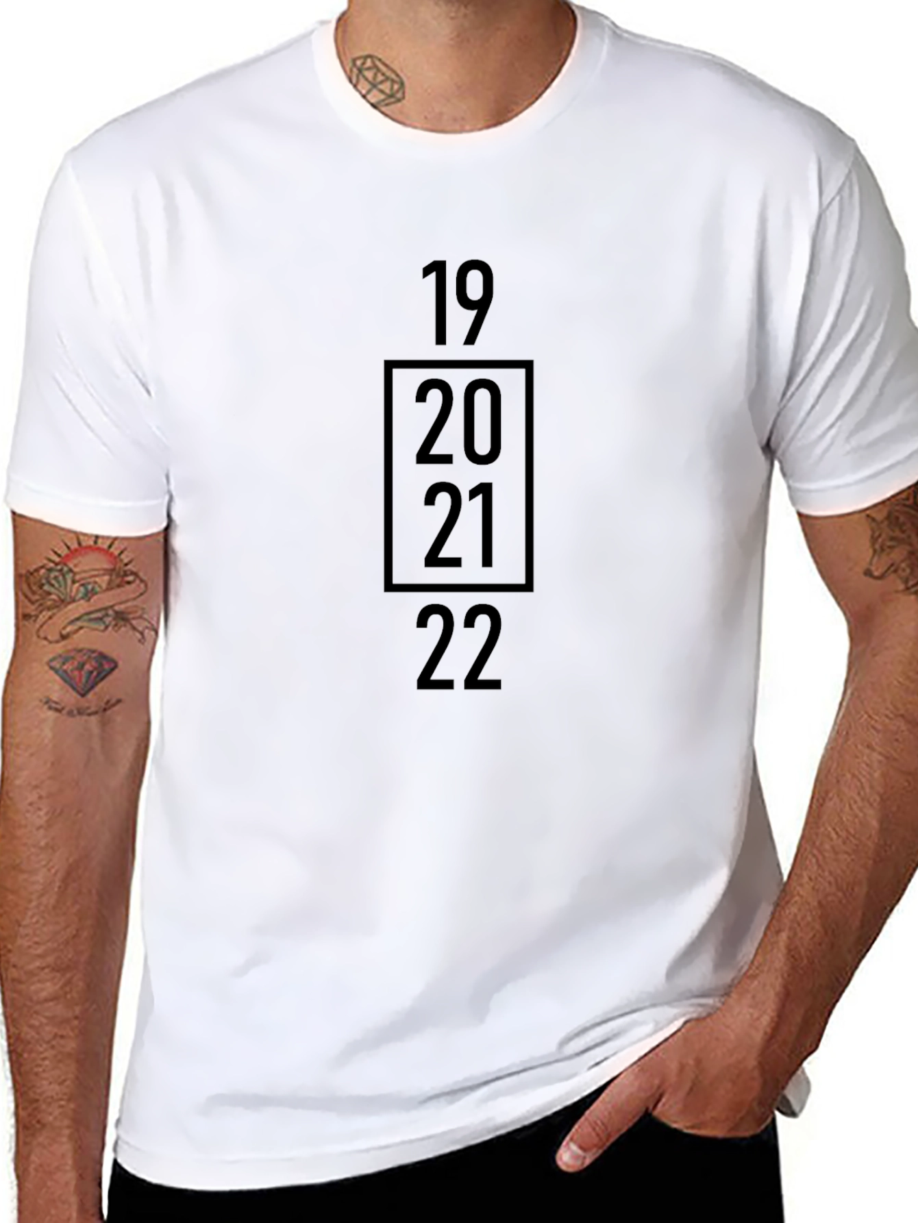 Retro Year Stack T-Shirt