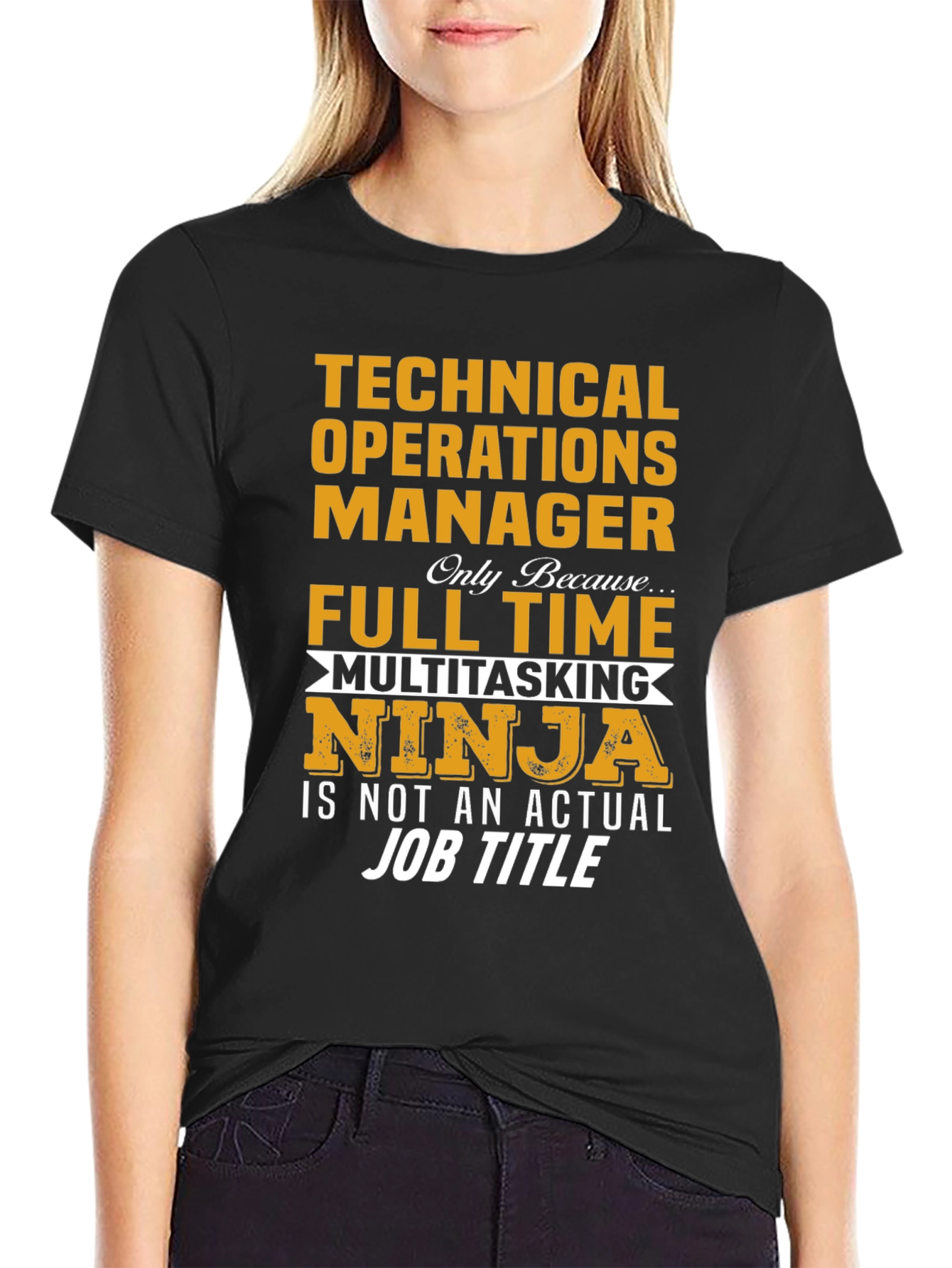 Technical Operations Manager Multitasking Ninja T-Shirt