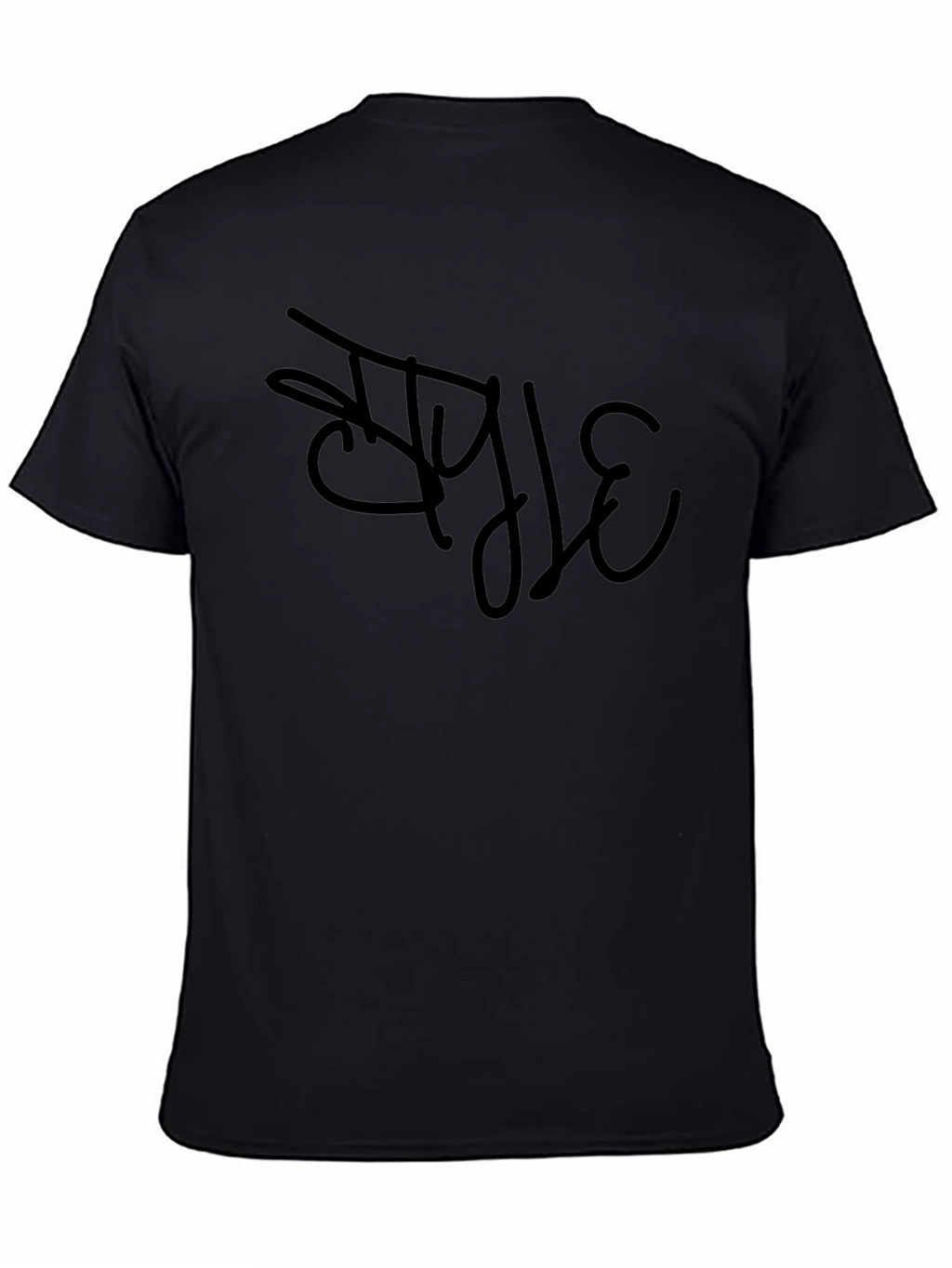 Stylish Black Graphic Tee