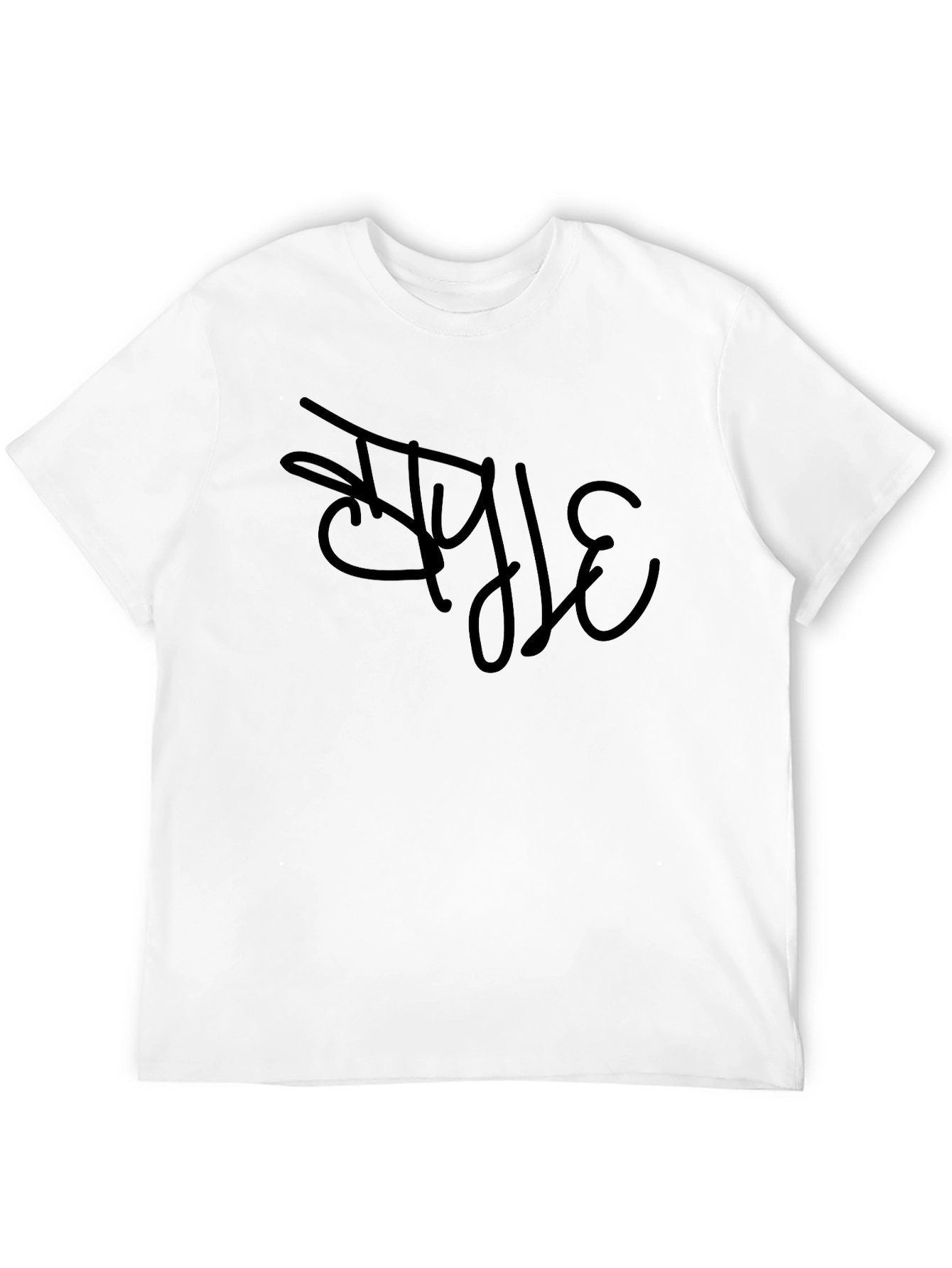Stylish Black Graphic Tee
