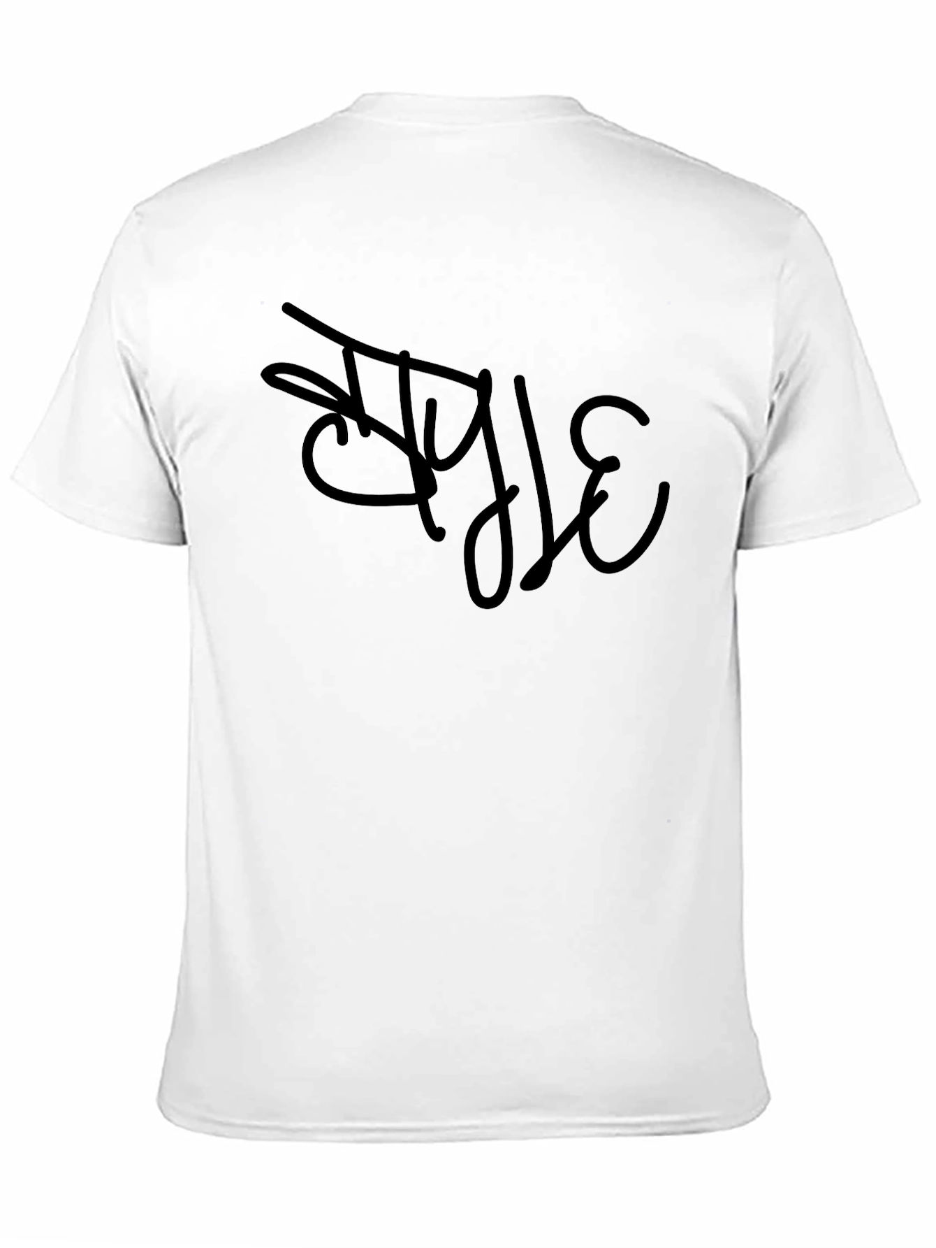 Stylish Black Graphic Tee