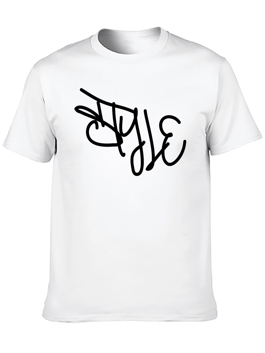 Stylish Black Graphic Tee