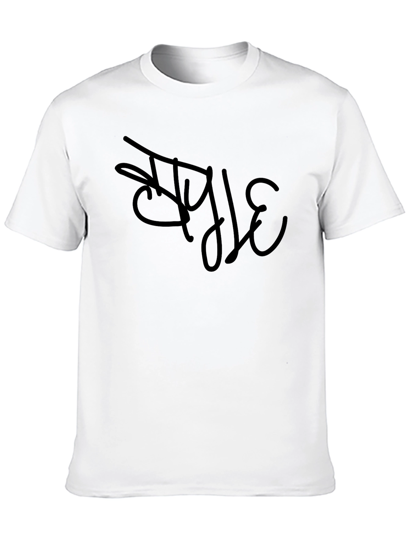 Stylish Black Graphic Tee