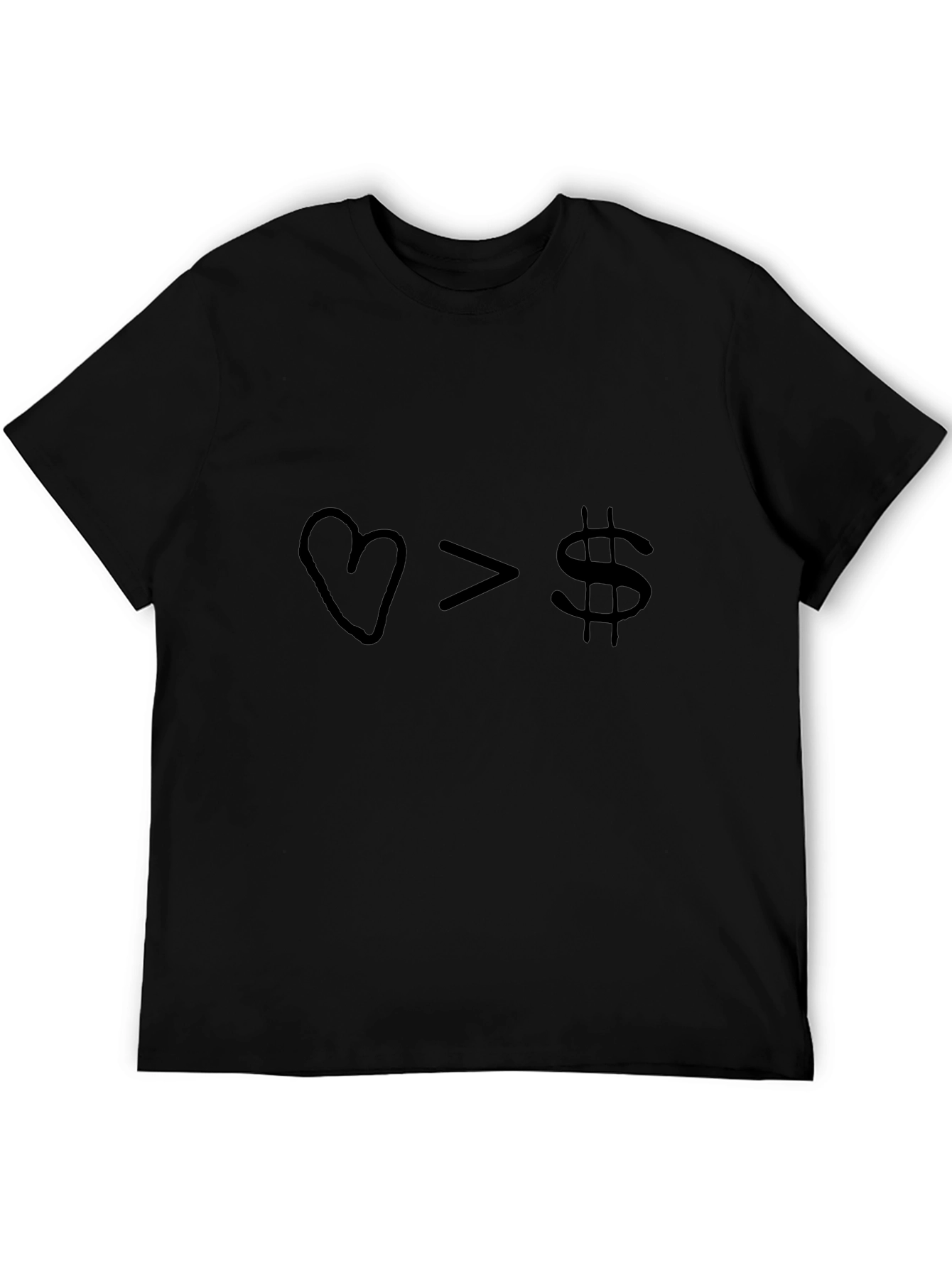 Love Over Money Graphic Tee