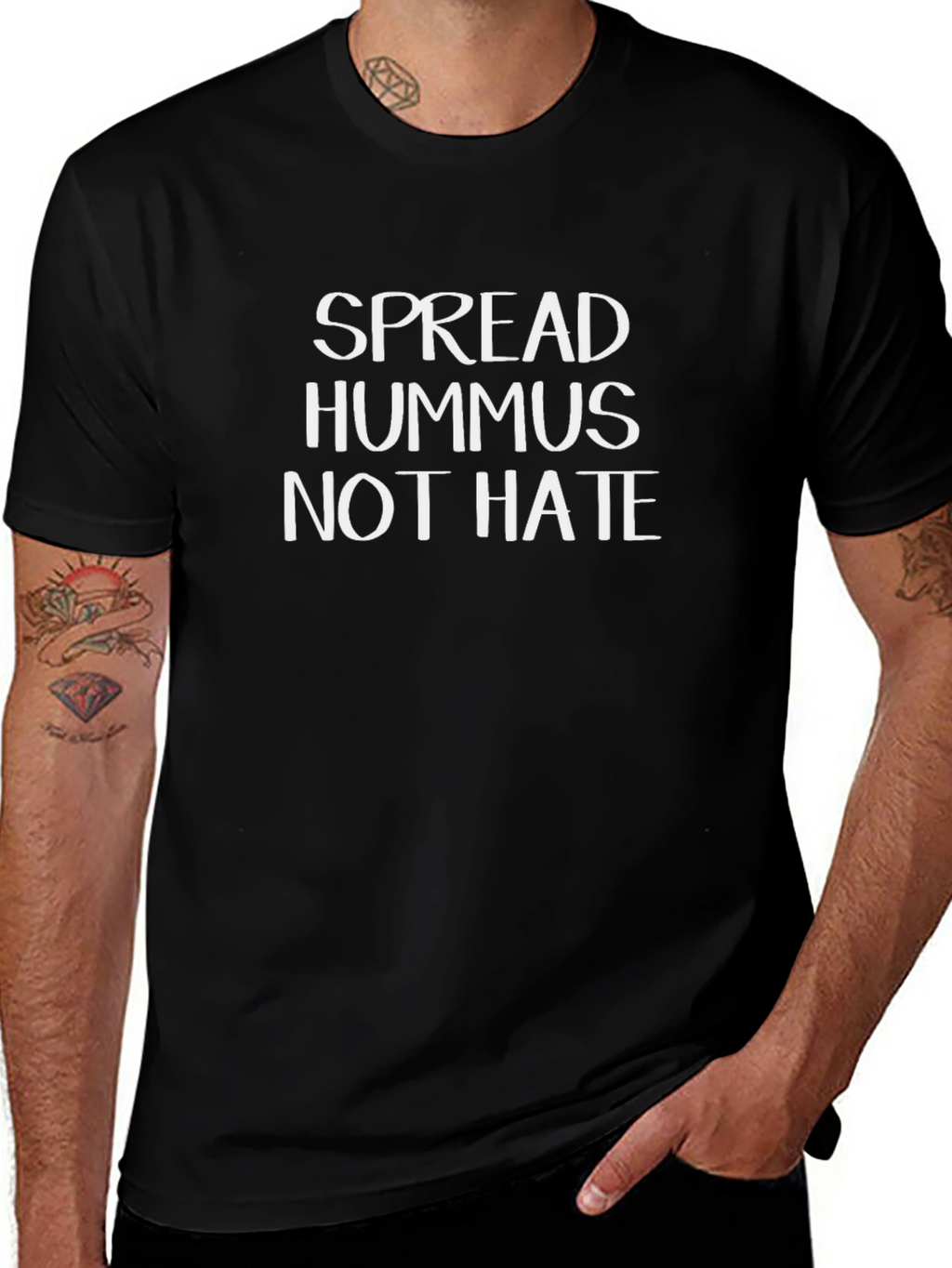 Spread Hummus Not Hate T-Shirt