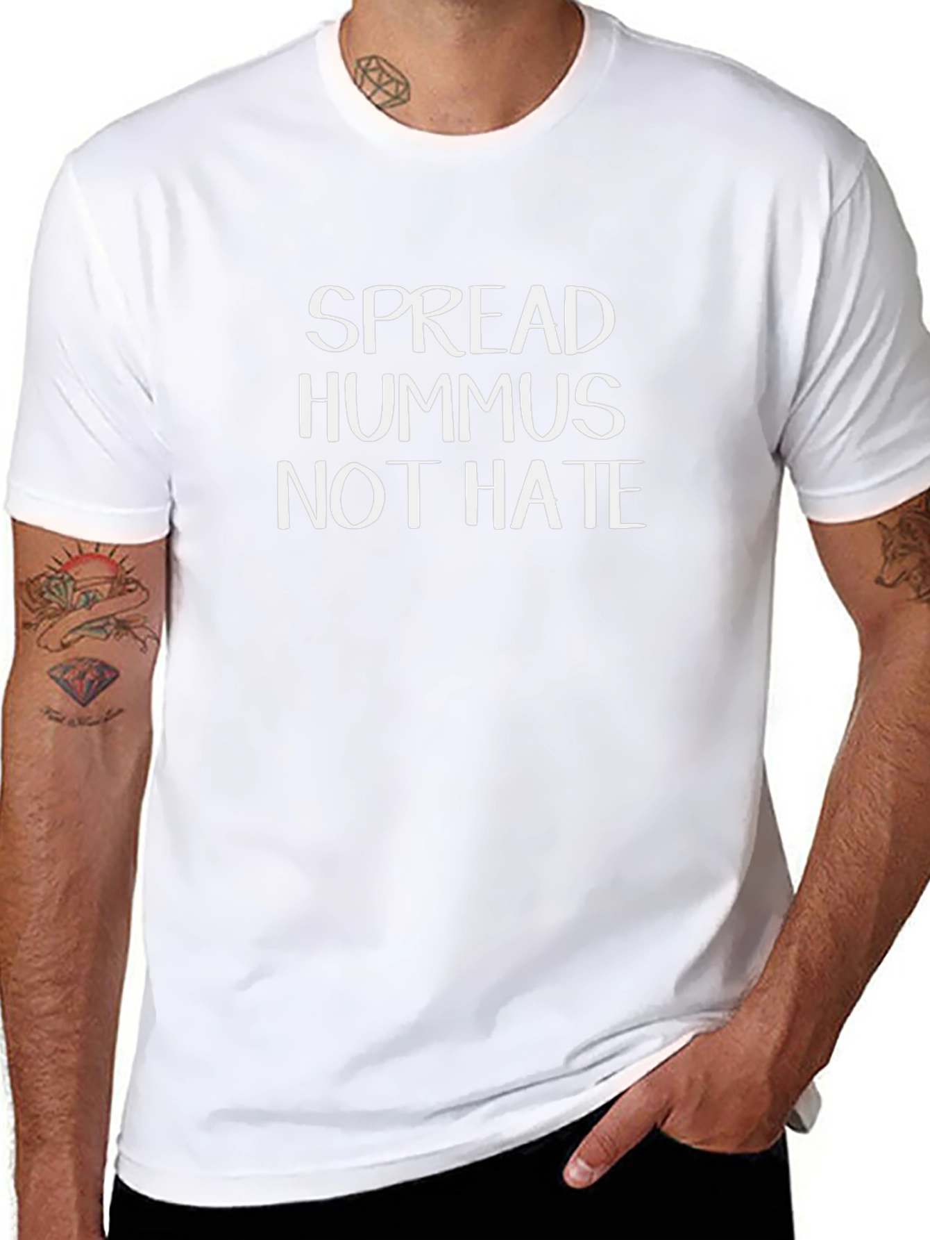 Spread Hummus Not Hate T-Shirt