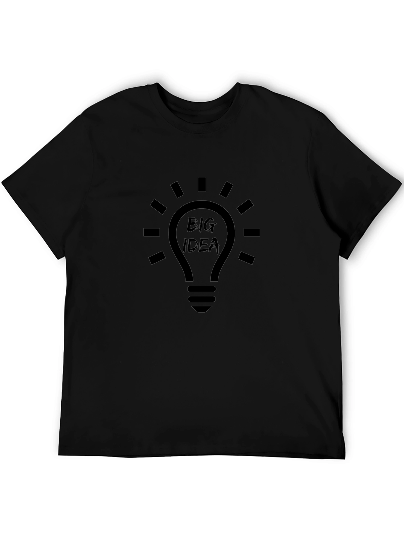 Big Idea Black T-Shirt