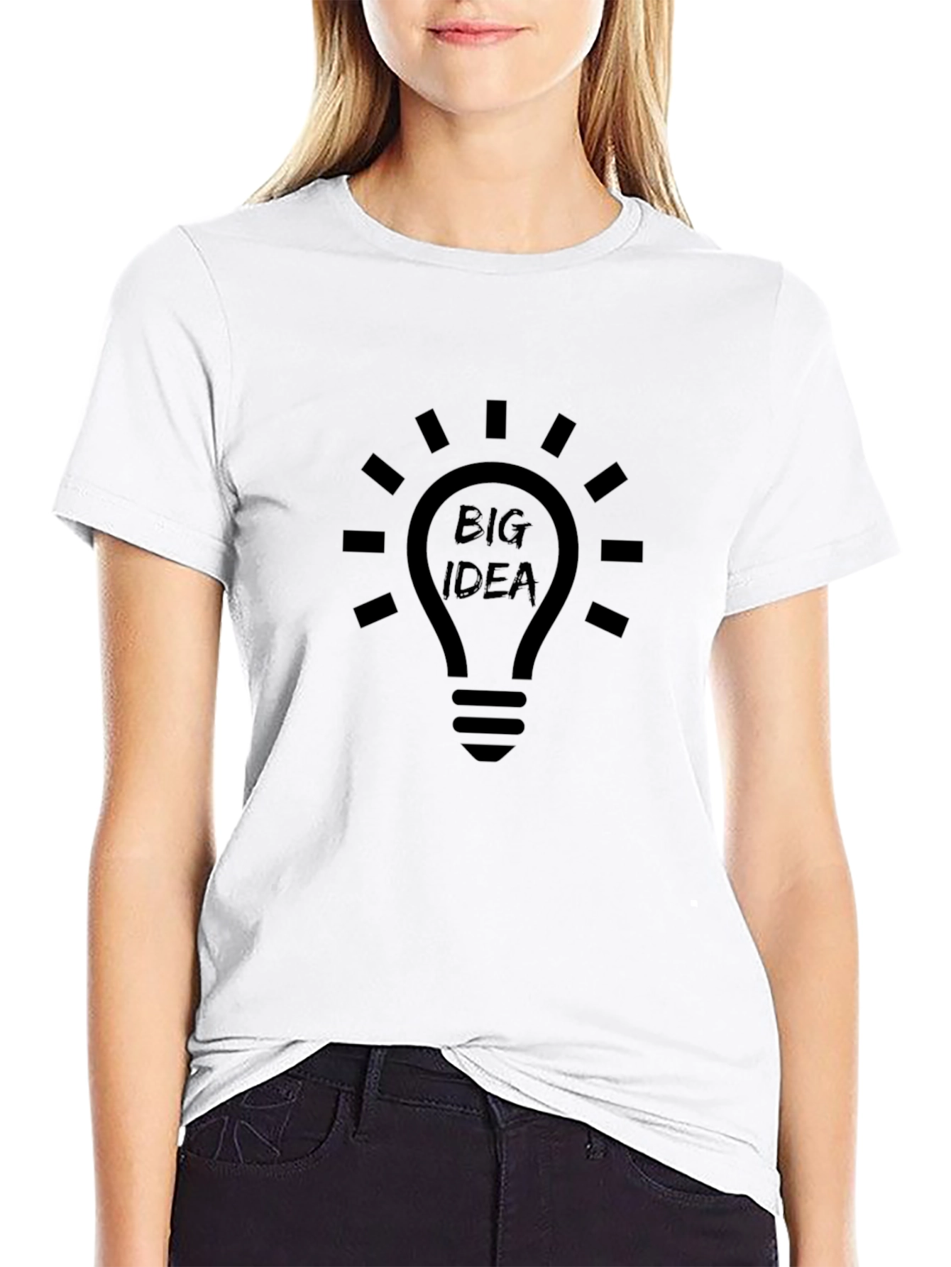 Big Idea Black T-Shirt