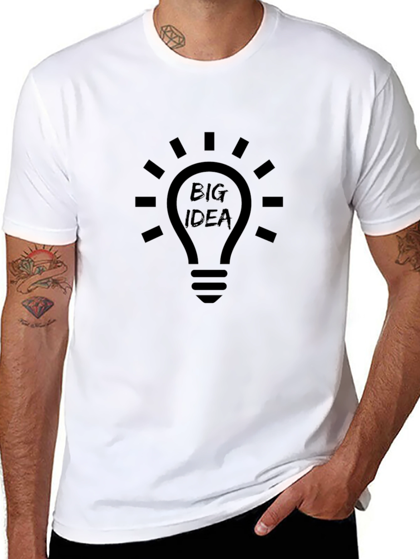 Big Idea Black T-Shirt