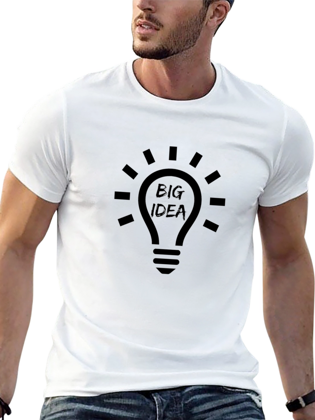 Big Idea Black T-Shirt