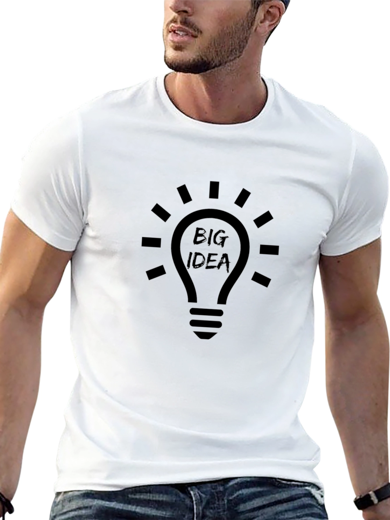 Big Idea Black T-Shirt