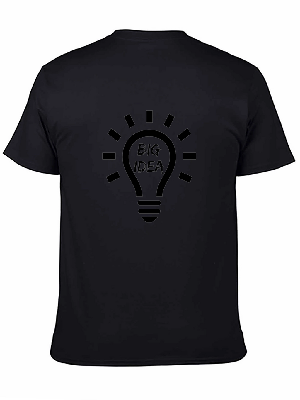 Big Idea Black T-Shirt
