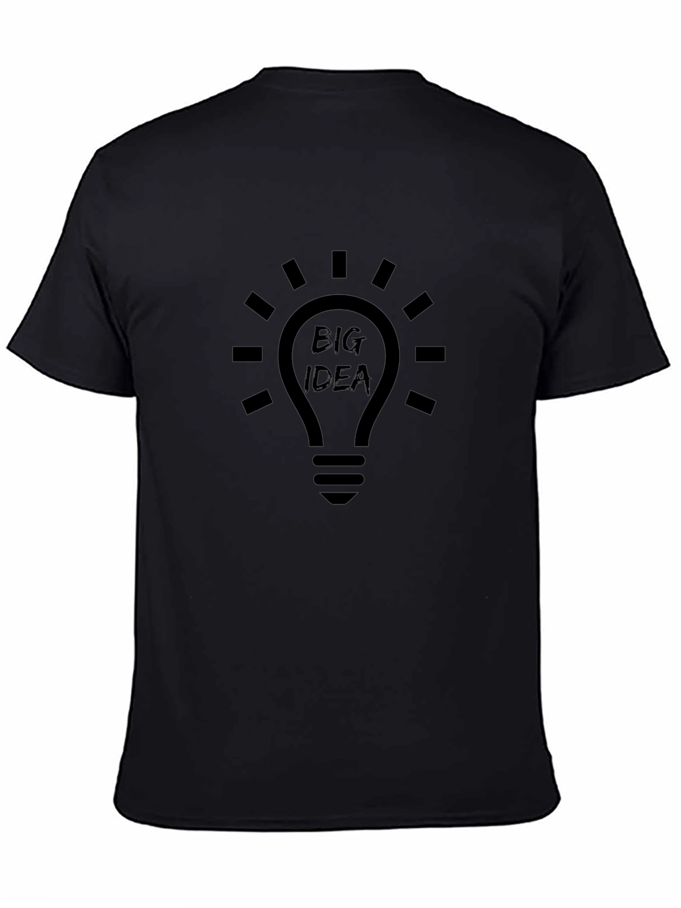 Big Idea Black T-Shirt