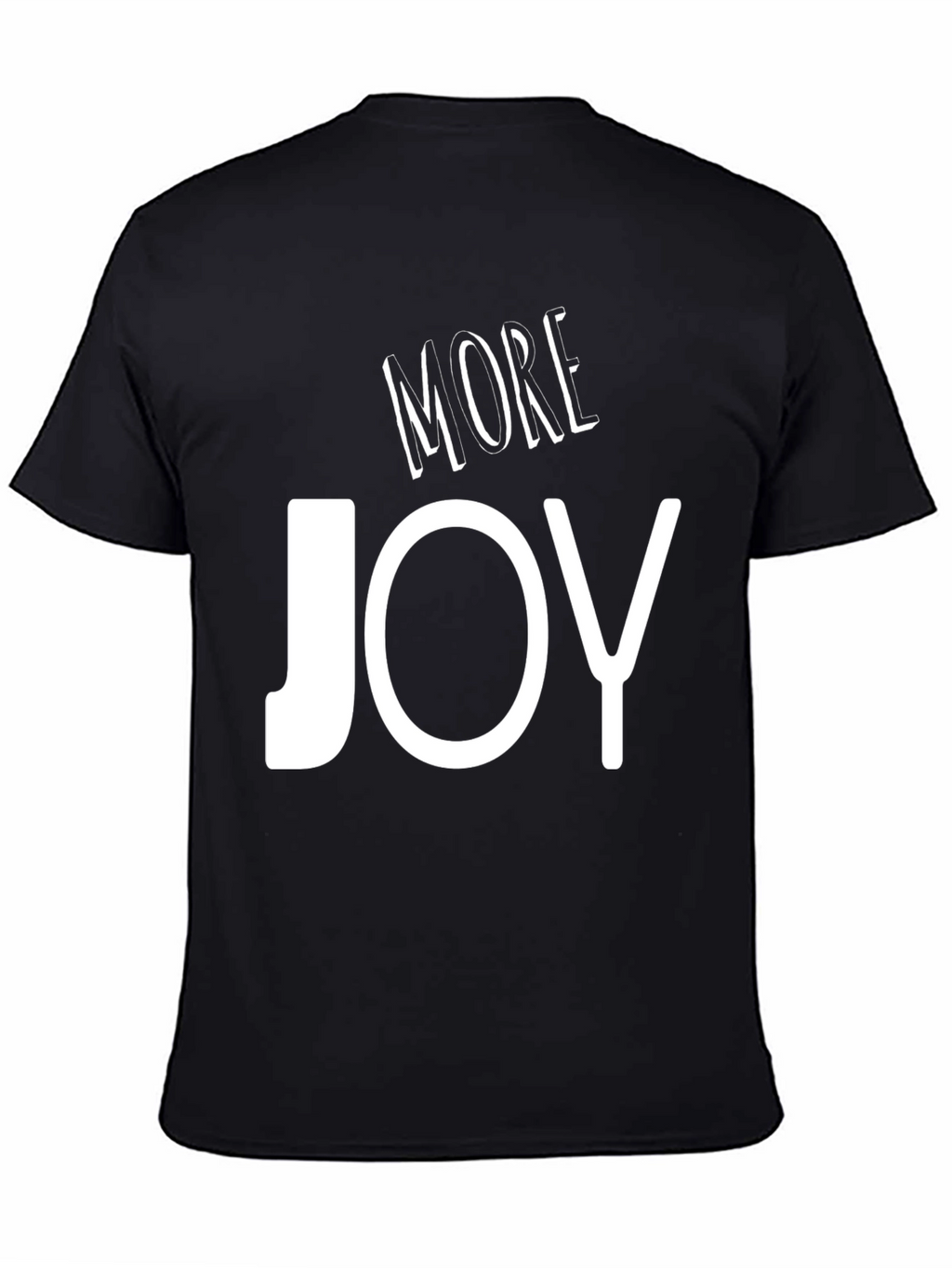 More Joy Black Graphic T-Shirt