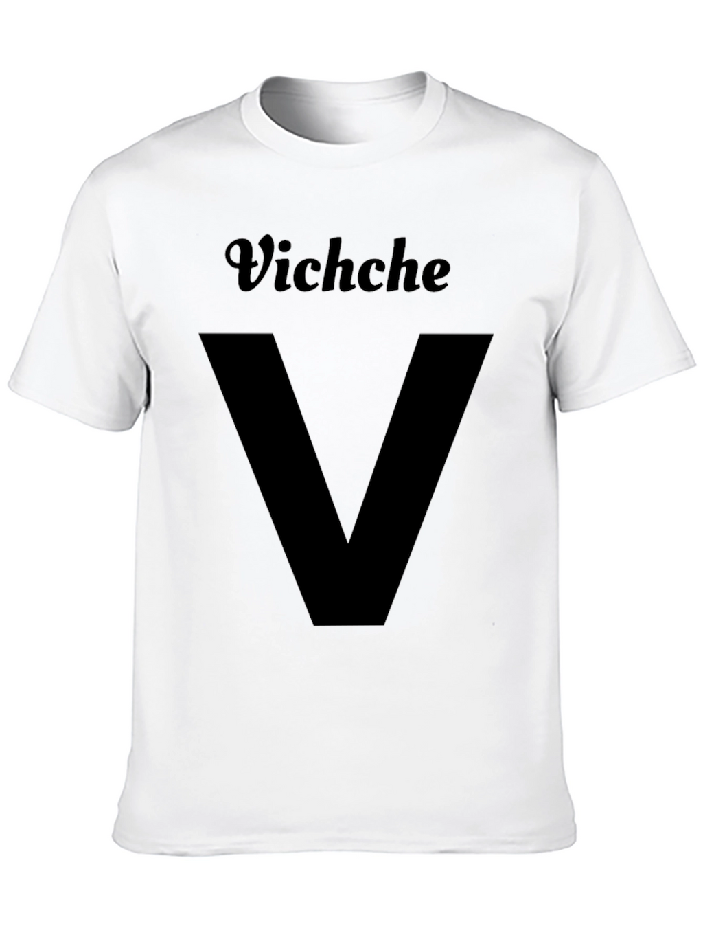Vichche V Graphic T-Shirt - Black