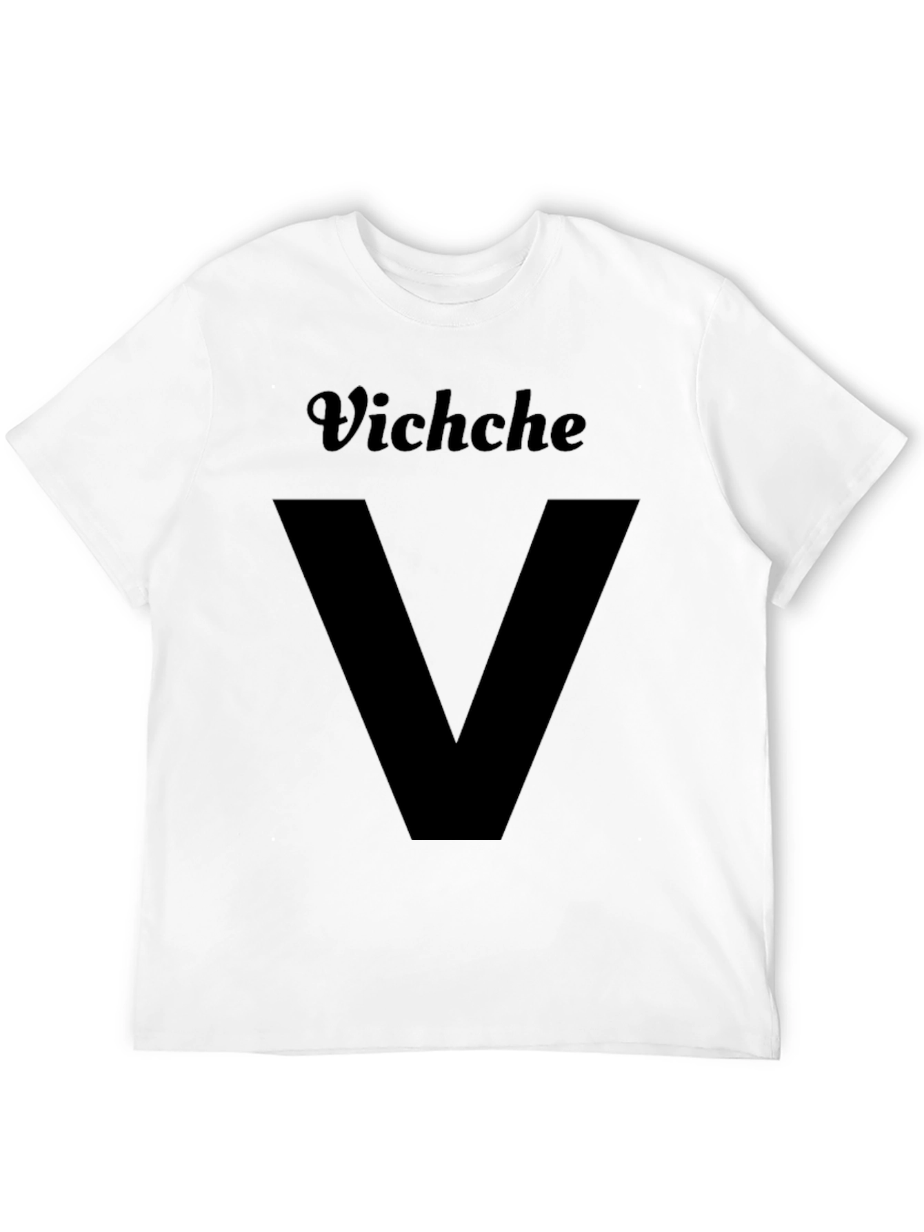 Vichche V Graphic T-Shirt - Black