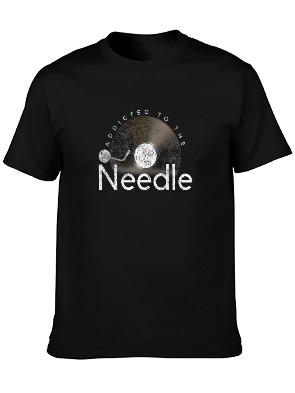 Addicted to the Needle Record T-Shirt