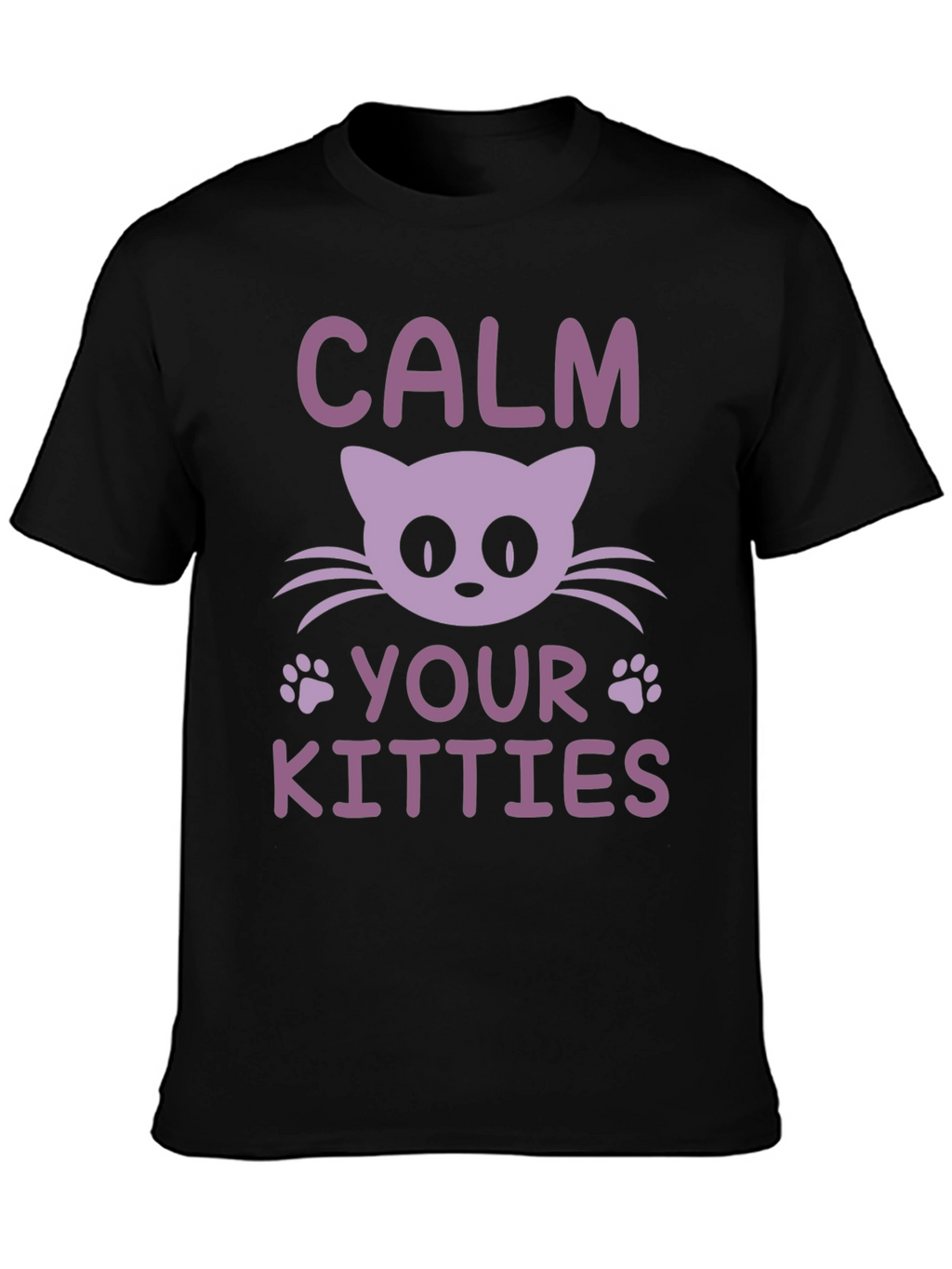 Calm Your Kitties Cat Graphic Tee