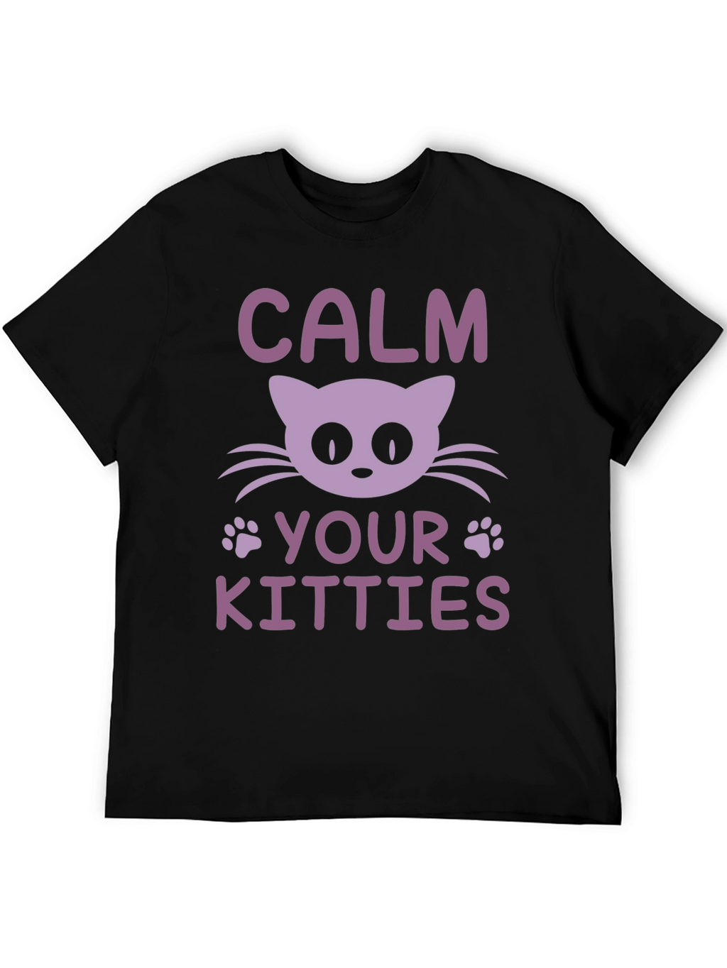 Calm Your Kitties Cat Graphic Tee