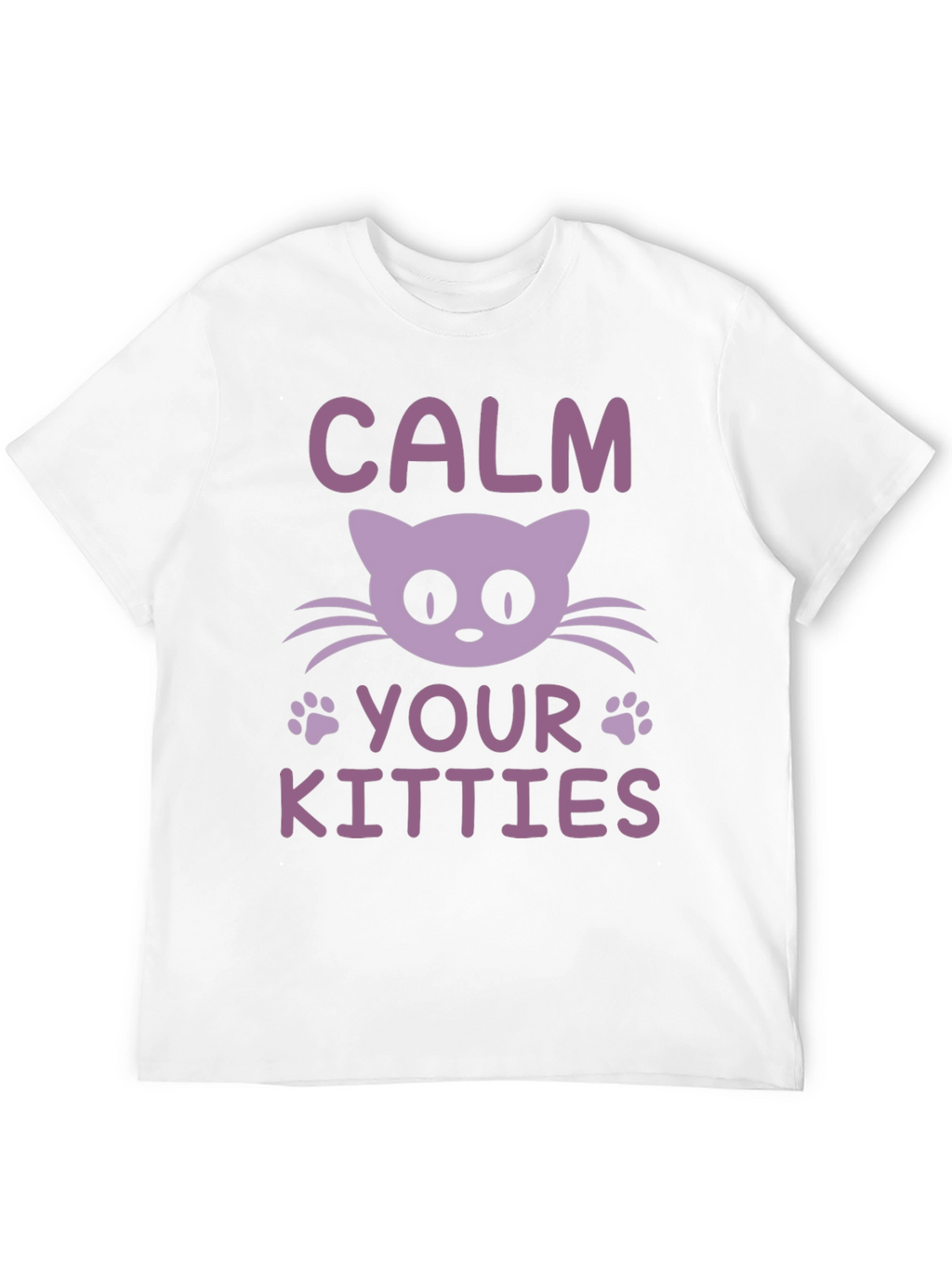 Calm Your Kitties Cat Graphic Tee